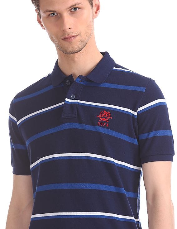 Buy U.S. Polo Assn. Men Navy Cotton 