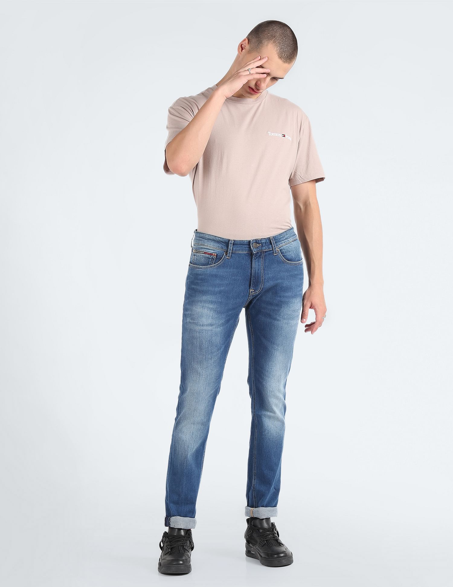 Tommy Hilfiger Recycled Cotton Scanton Slim Jeans