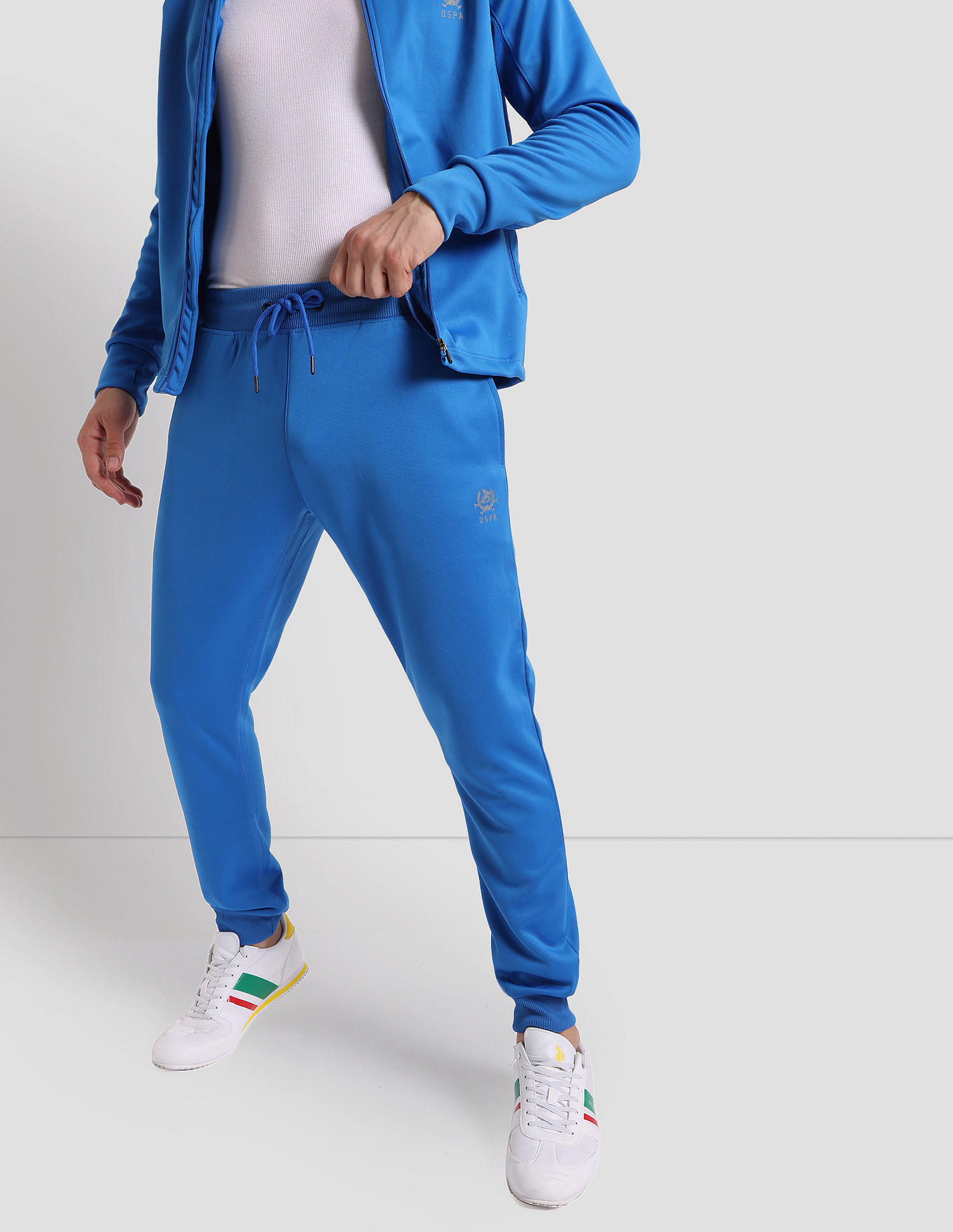 U.S. Polo Assn. Reflective Logo Training Track Pants