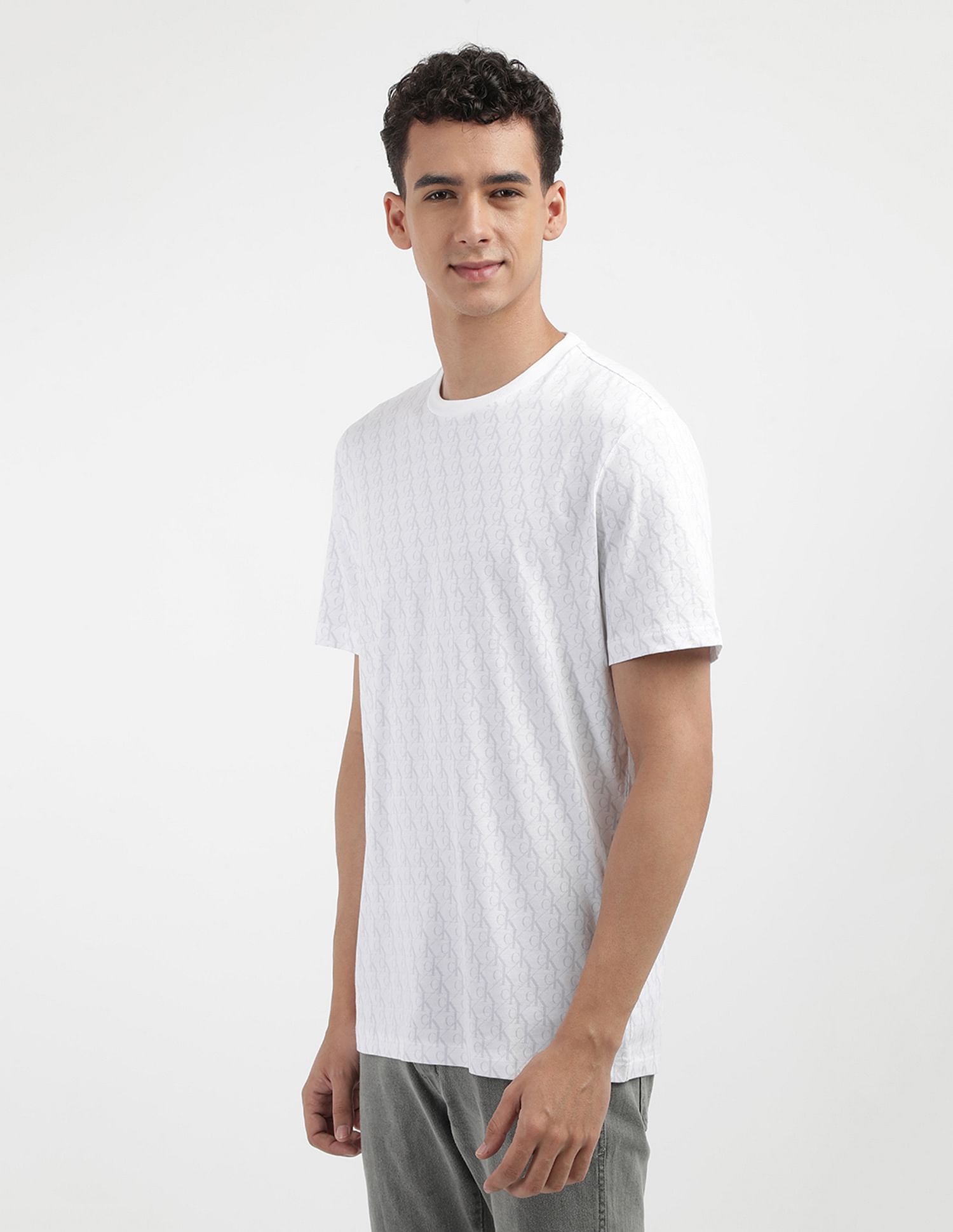 Calvin Klein Jeans Refined Aop Liquid Textured T-Shirt