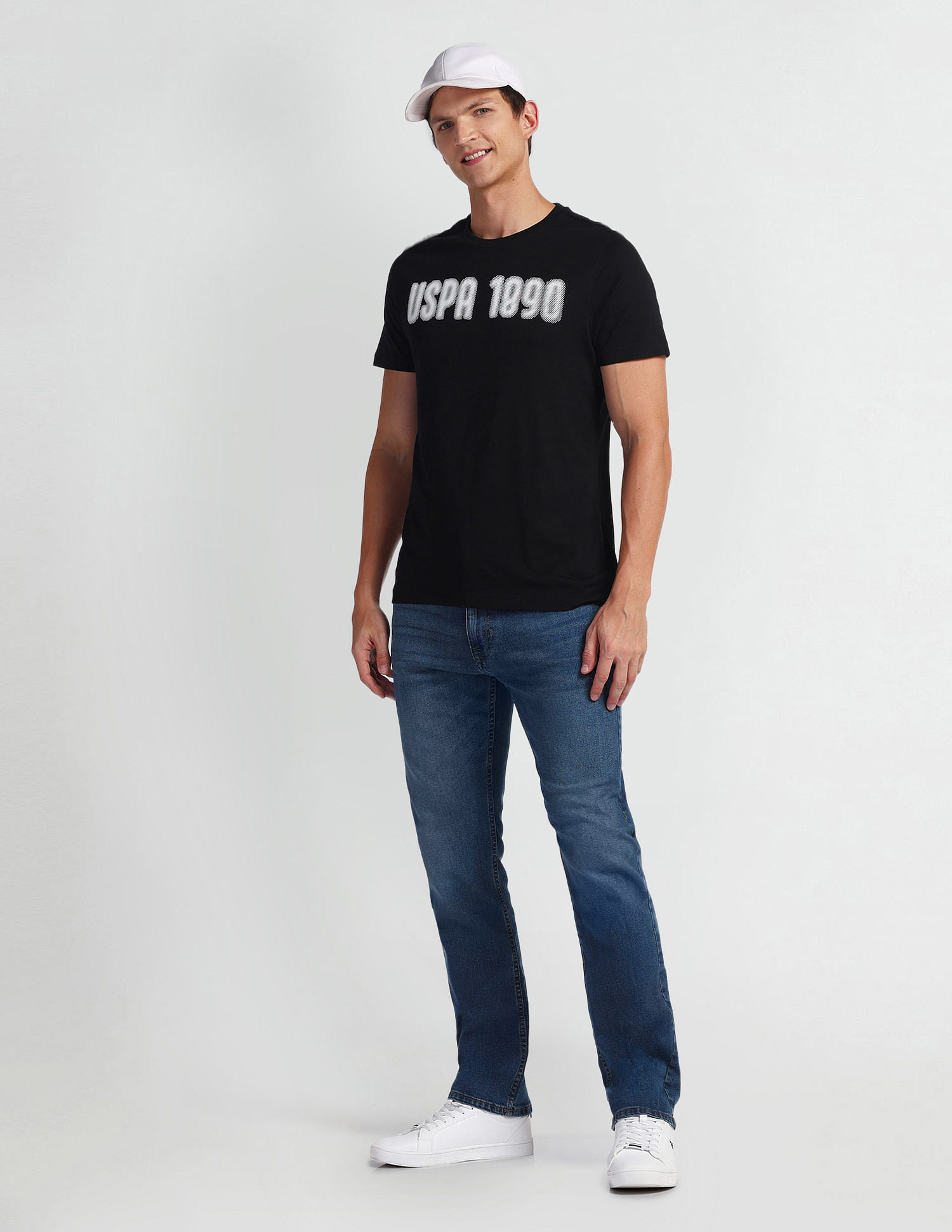 U.S. Polo Assn. Denim Co. Brand Print Muscle Fit T-Shirt
