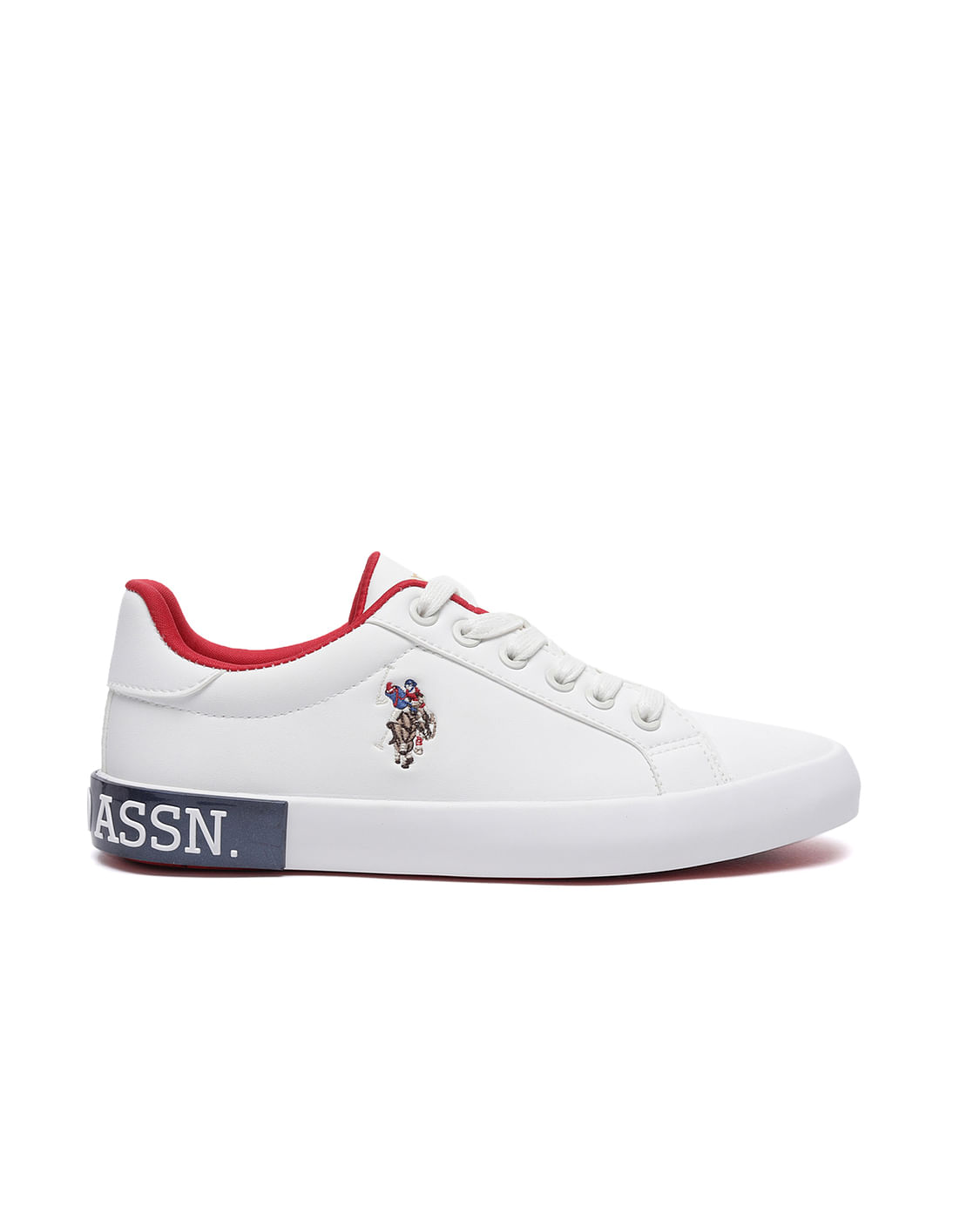 U.S. Polo Assn. Women Panelled Solid Lace Up Aubrey Sneakers