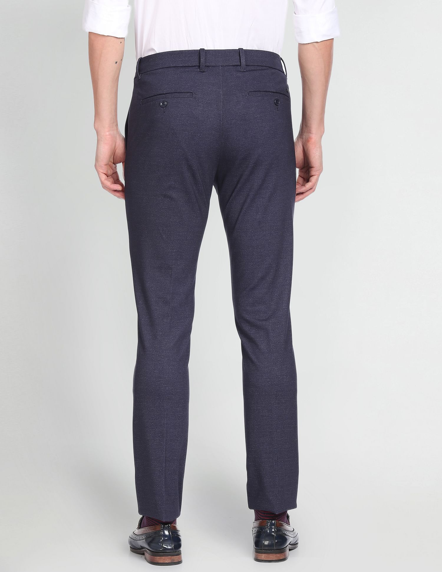 Arrow Newyork Super Slim Fit Autoflex Trousers