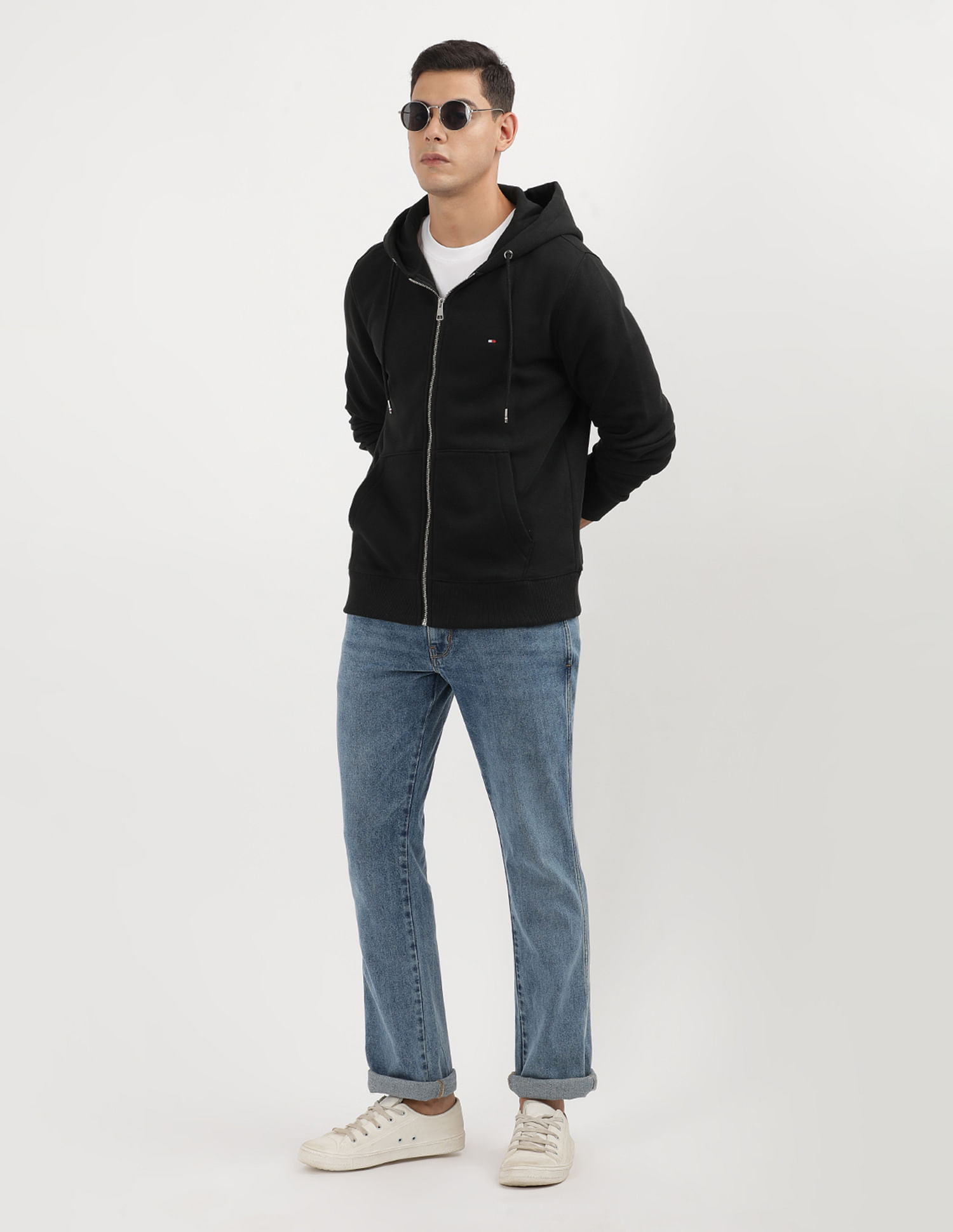 Tommy Hilfiger Essential Cotton Hooded Sweatshirt