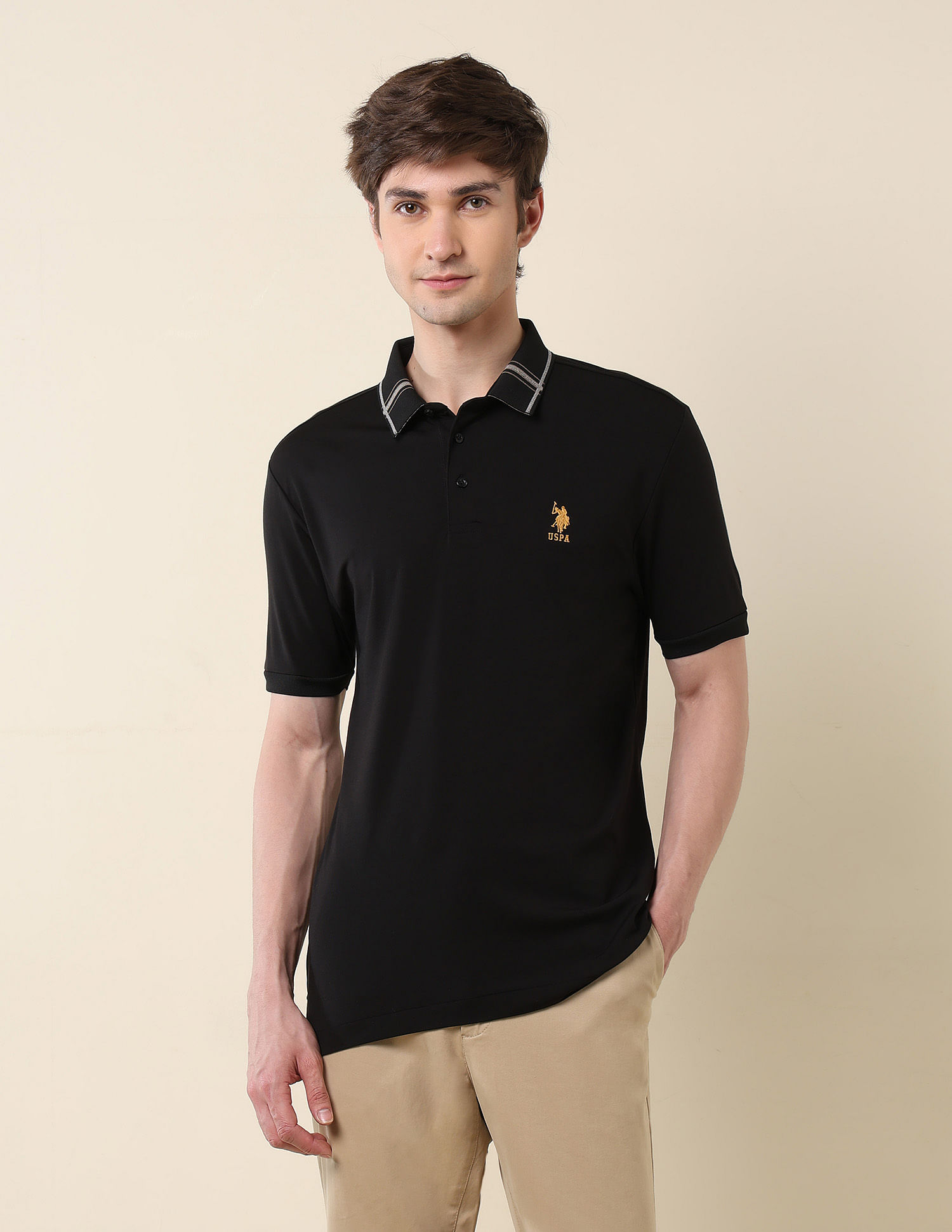 U.S. Polo Assn. Solid Gentlemans Club Polo Shirt