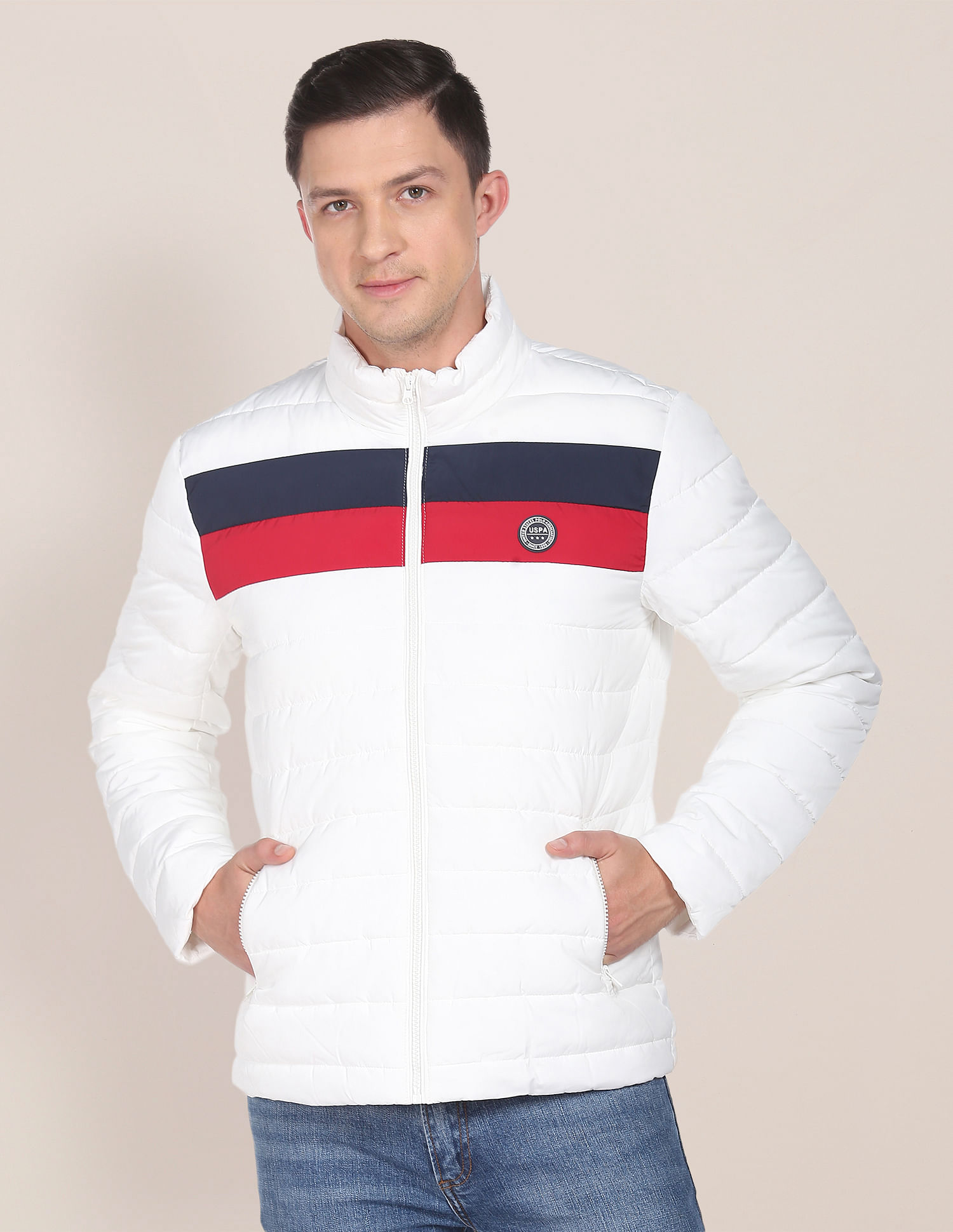美品 Ｍ POLO COUNTRY Colour-Blocked Anorak Rare POLO COUNTRY RALPH LAUREN Colour-Blocked Anorak HOODED