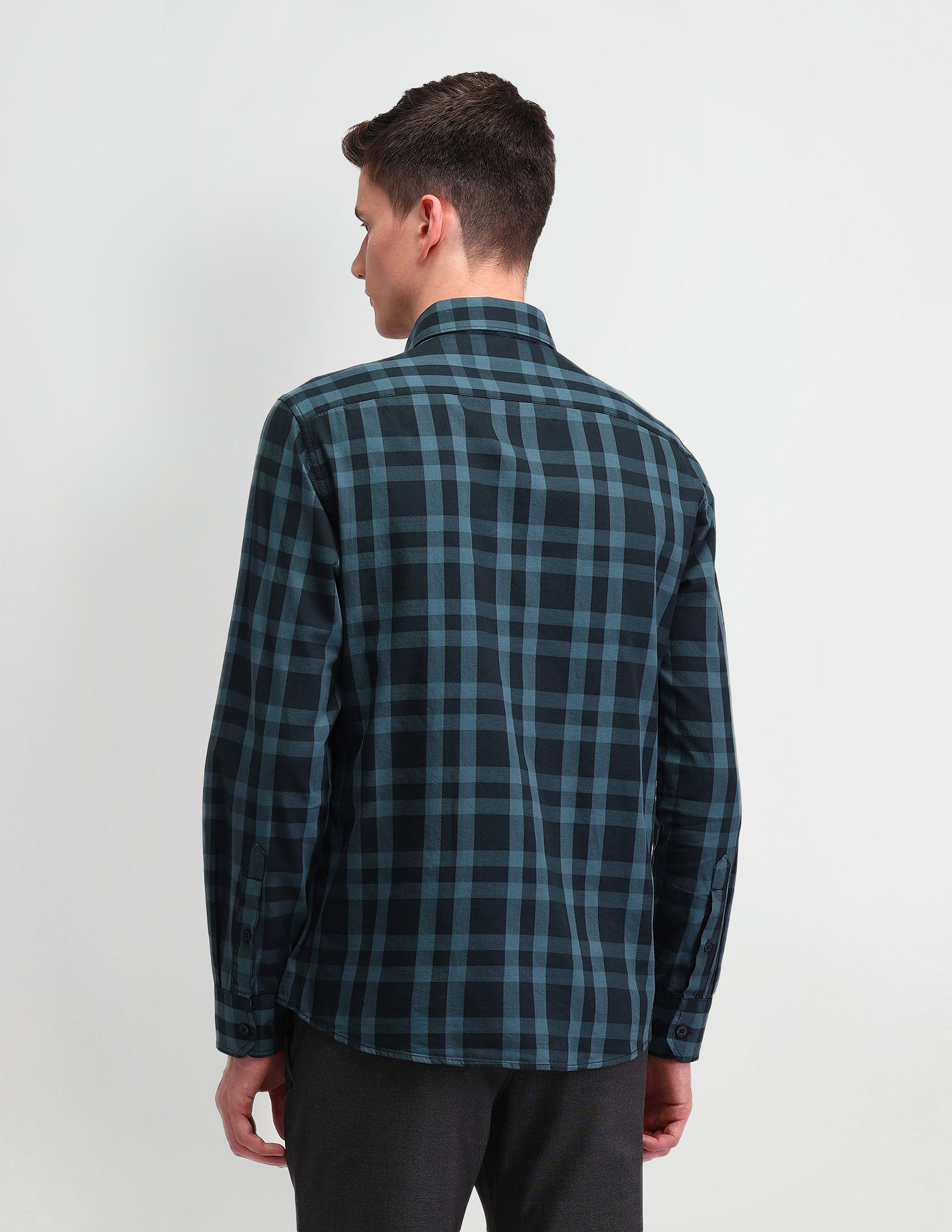 Arrow Sport Gun Club Checked Dobby Shirt