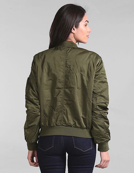 Gap womens store bomber jacket