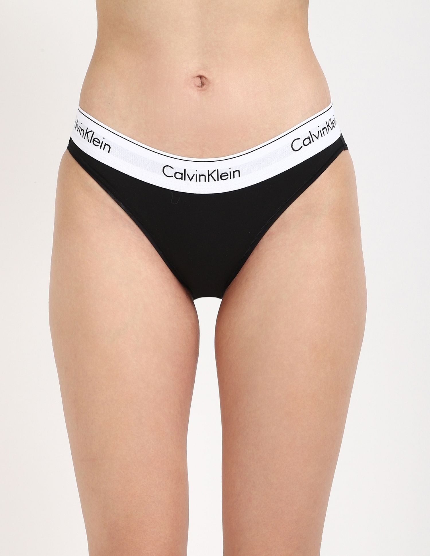 Calvin Klein Underwear Solid Low Rise Bikini-Briefs