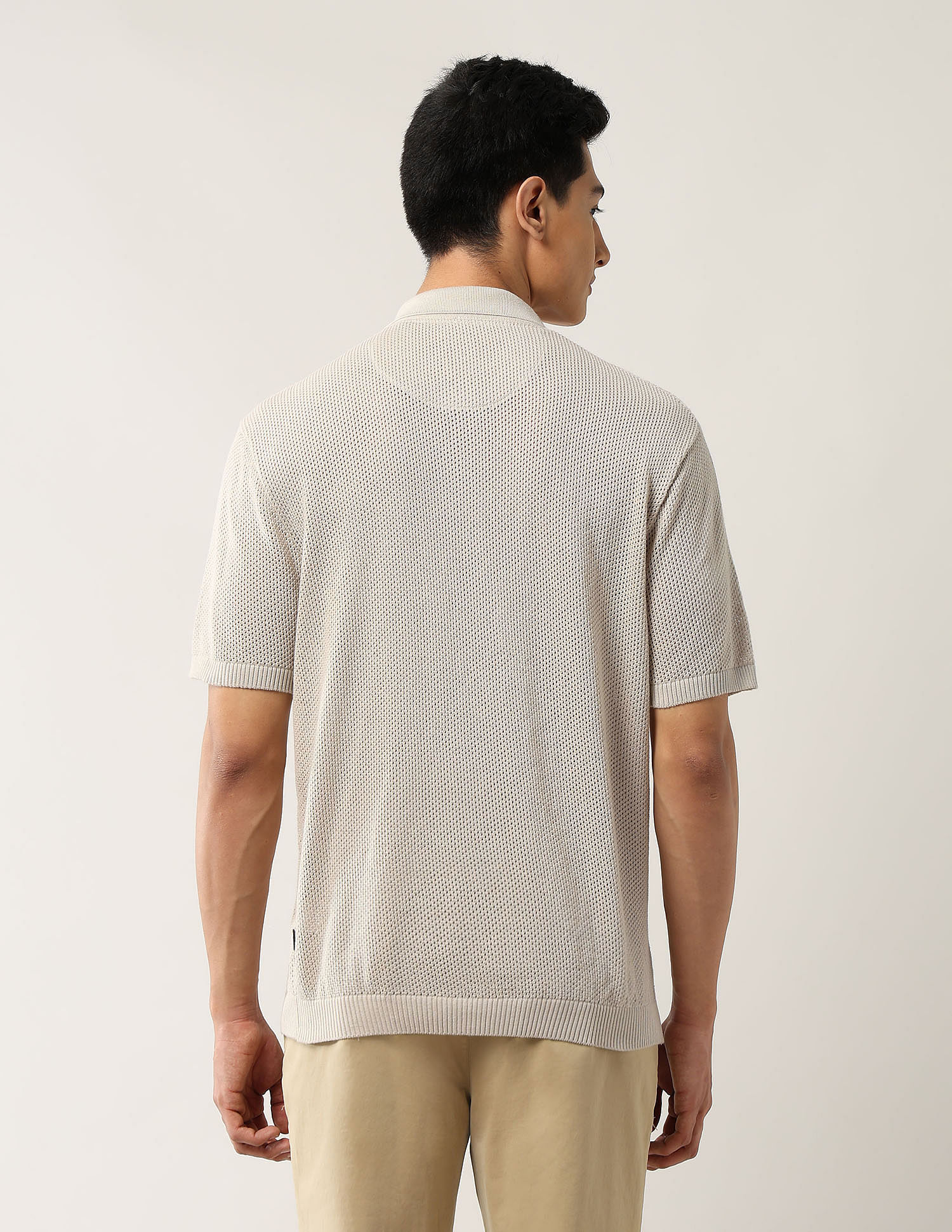 Arrow Newyork Pure Cotton Night Is Young Polo Shirt