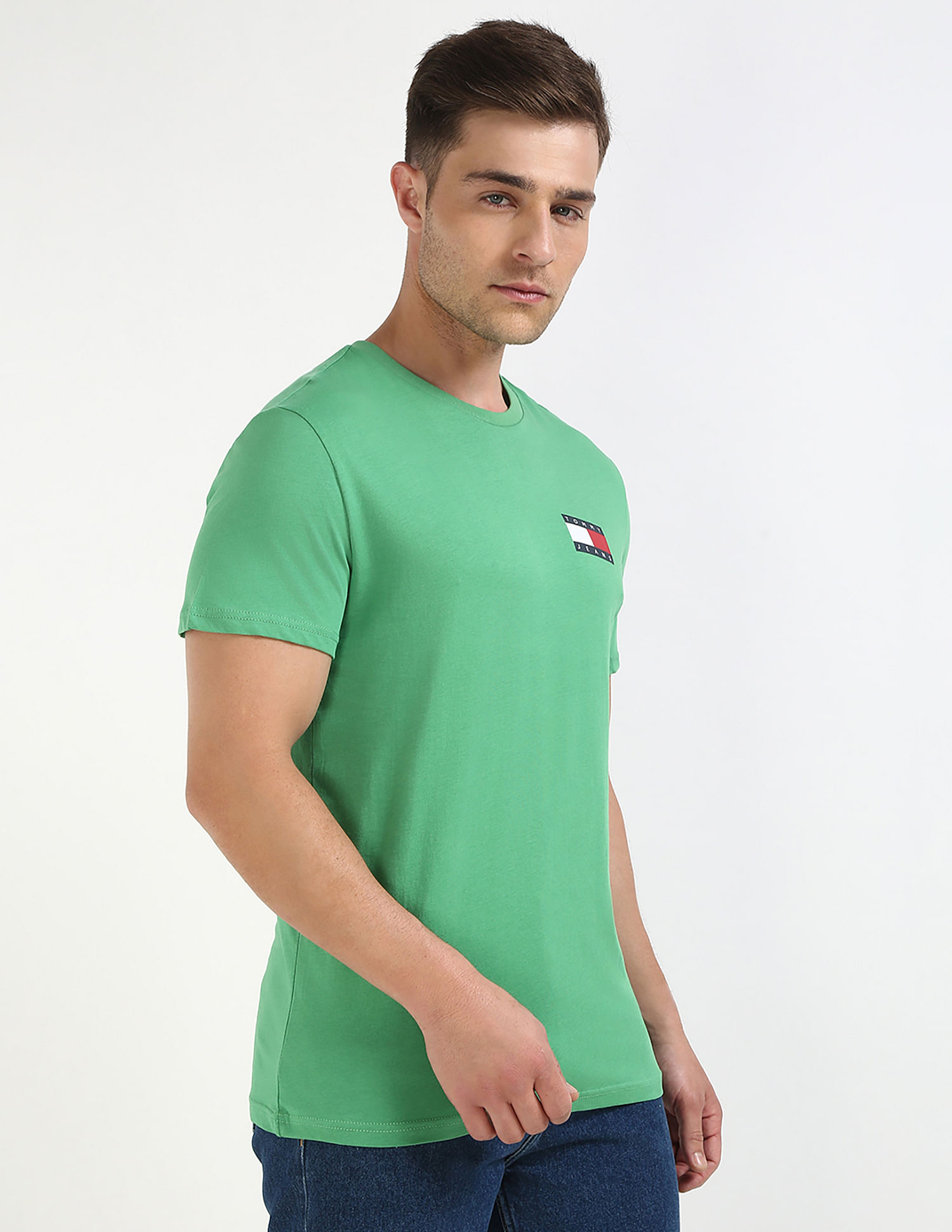 Tommy Hilfiger Logo Slim-Fit Cotton T-Shirt