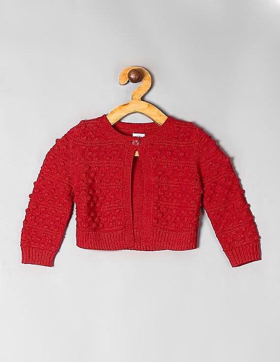 buy red cardigan