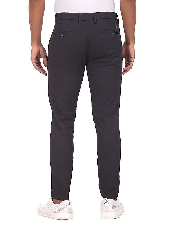 U.S. Polo Assn. Flat Front Solid Casual Trousers