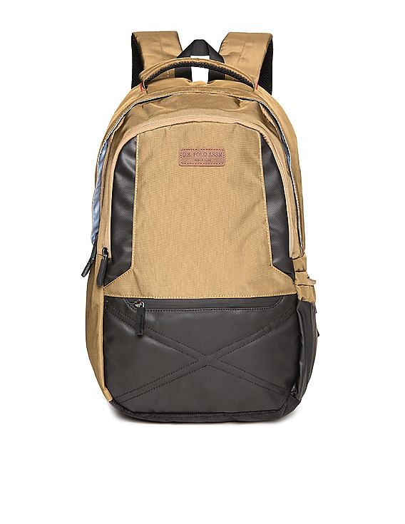 U.S. Polo Assn. Colour Block Laptop Backpack