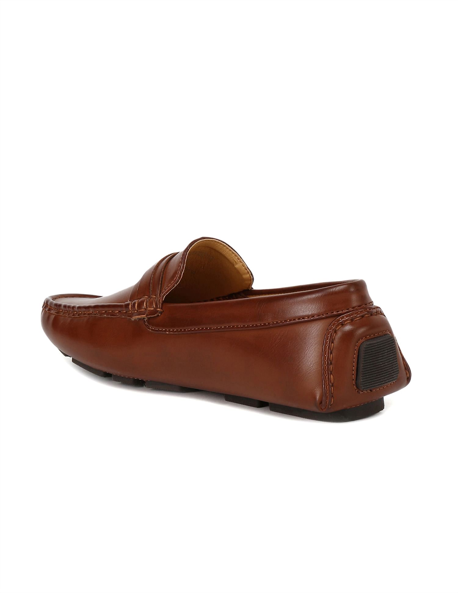U.S. Polo Assn. Men Round Toe Textured Cronus 3.0 Loafers