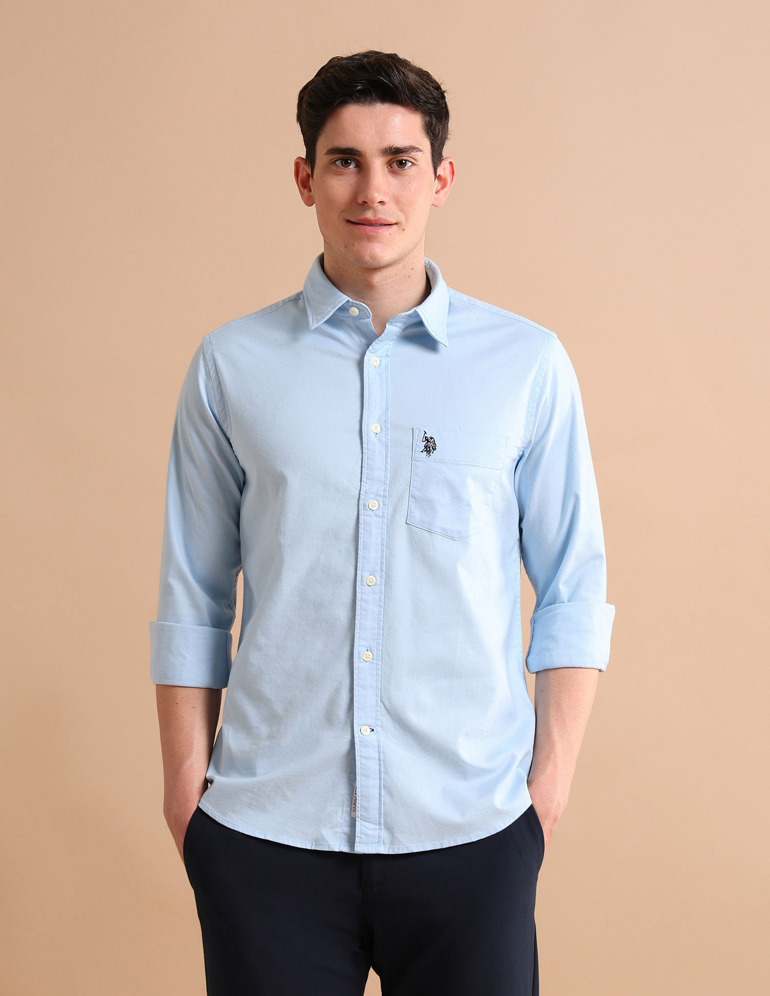【SALE／37%OFF】 Twill Stretchy Assn. Polo U.S. Buy Shirt NNNOW.com - バッグ