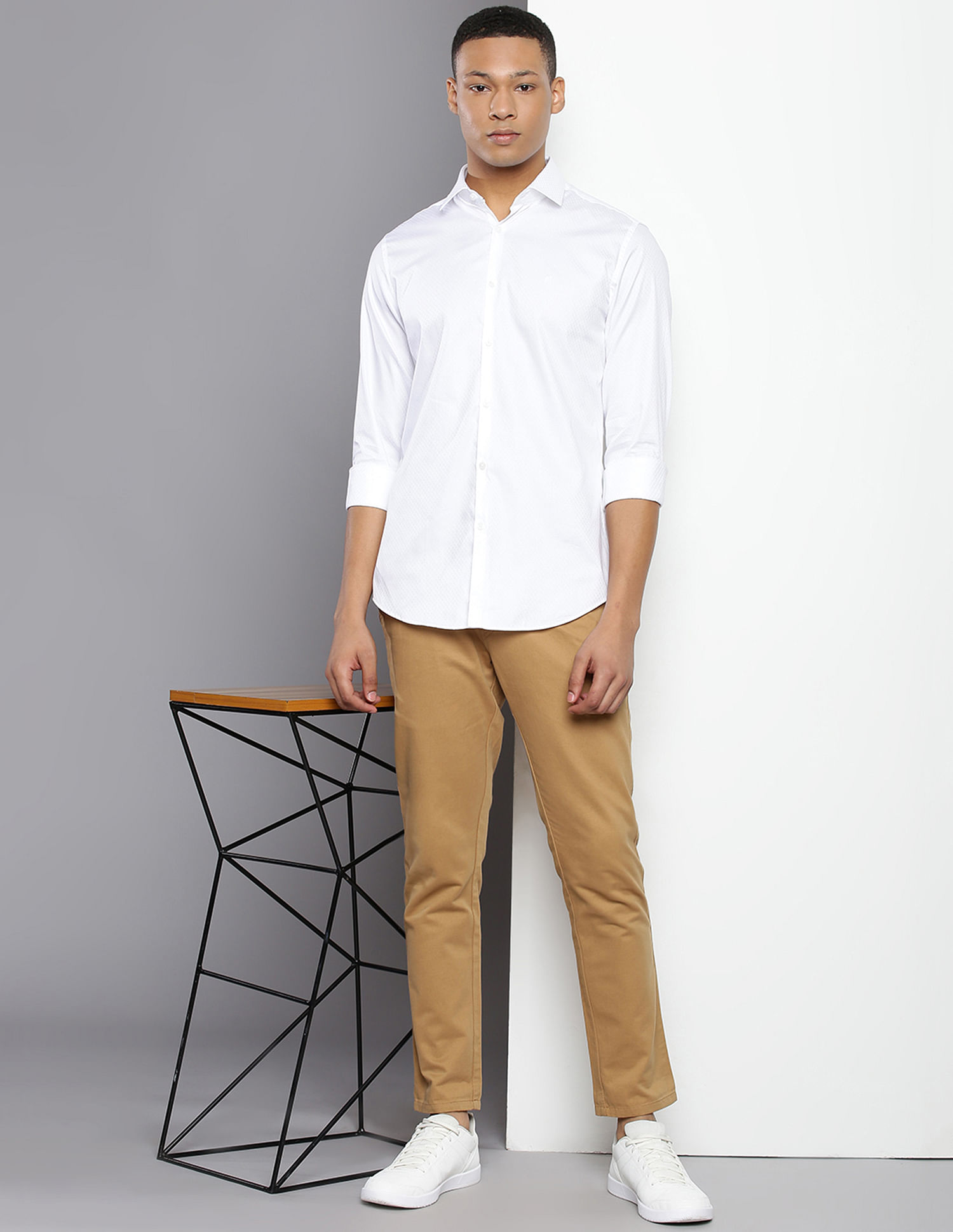 Calvin Klein Paisley Dobby Slim Fit Shirt
