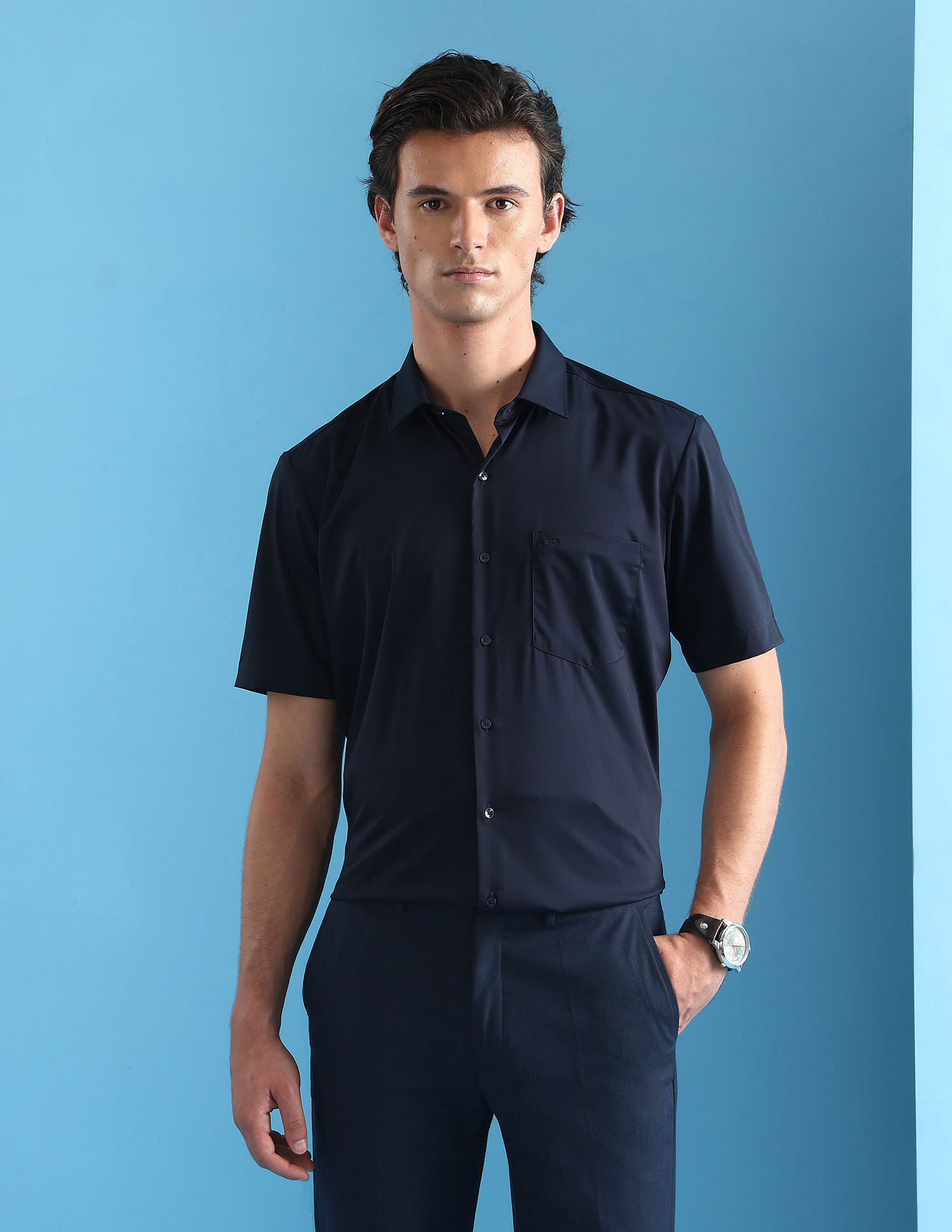 Arrow Solid Liberty Classic Fit Velocity Shirt