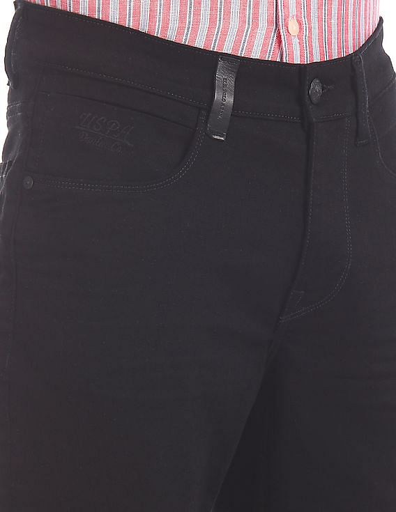 U.S. Polo Assn. Denim Co. Delta Slim Fit Black Jeans