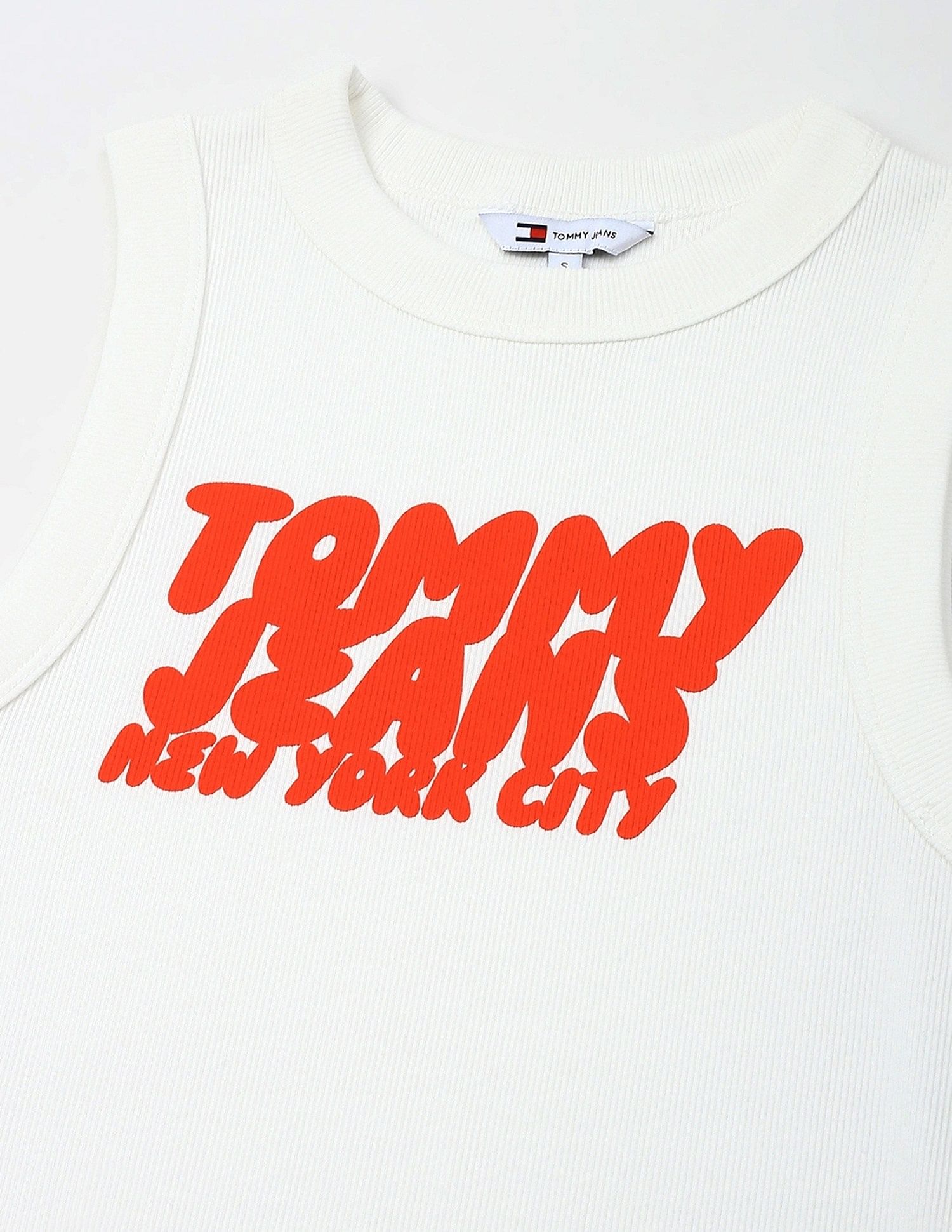 Tommy Hilfiger Cotton Crew Neck Bodycon Dress