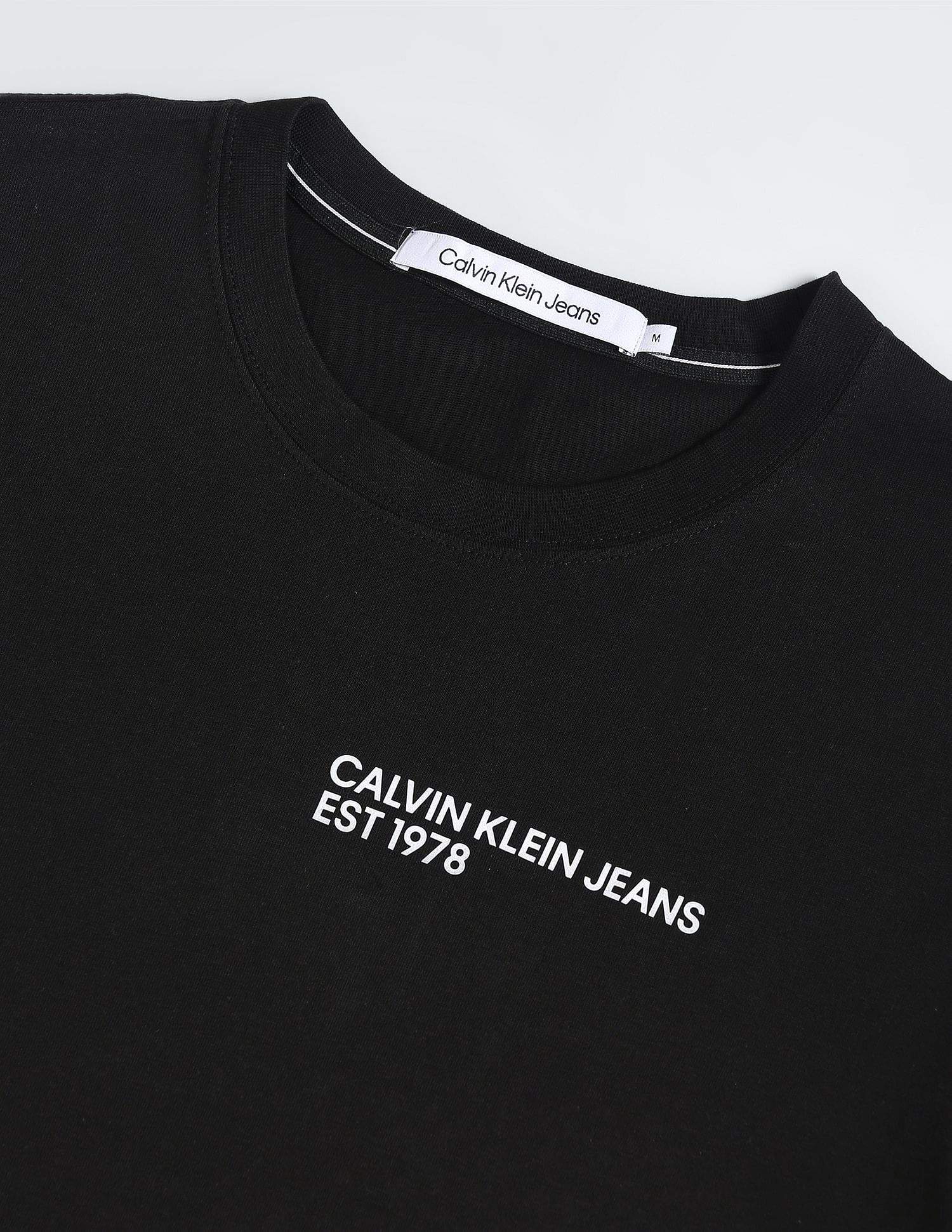 Calvin Klein Sustainable Multi Placement Text T-Shirt