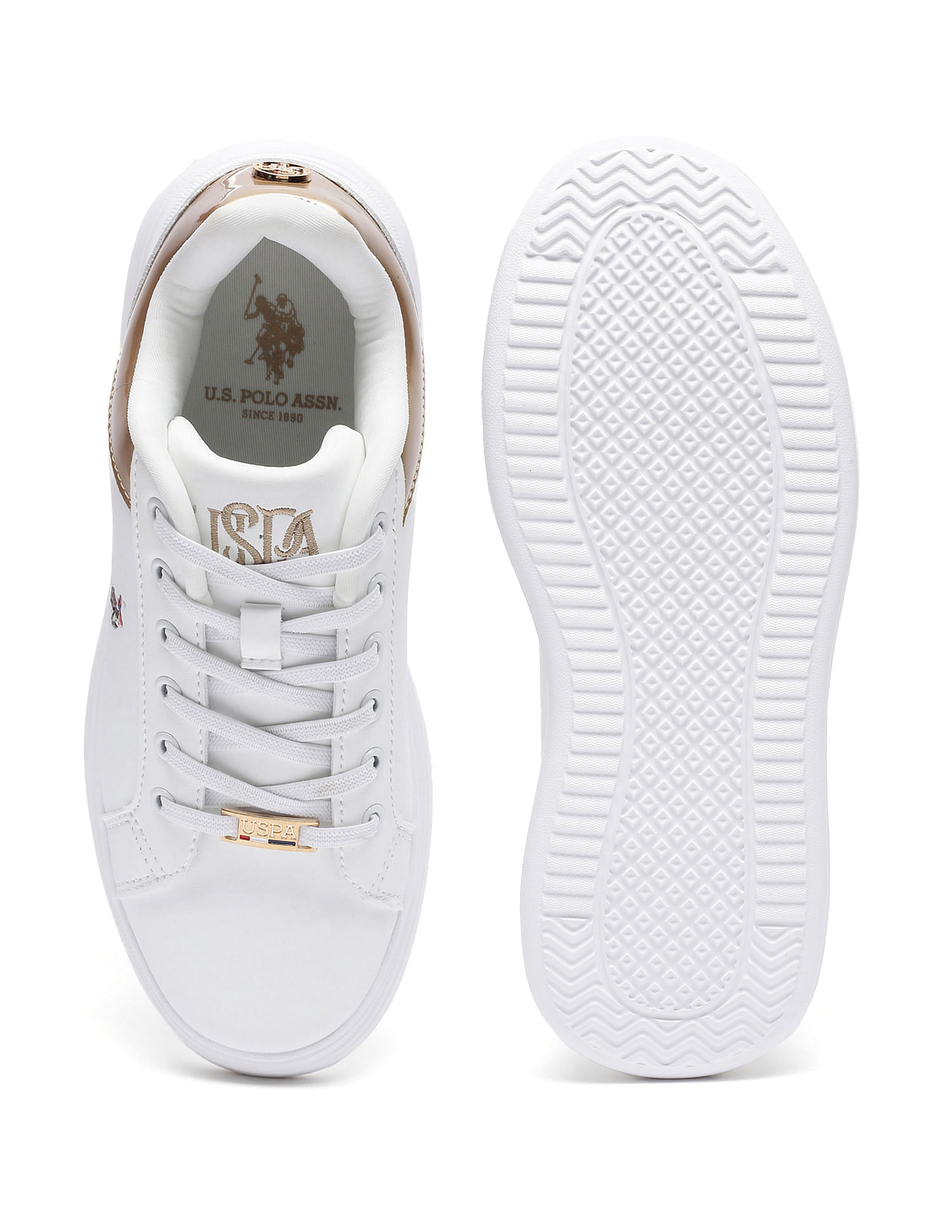 U.S. Polo Assn. Women Round Toe Elsie 3.0 Sneakers