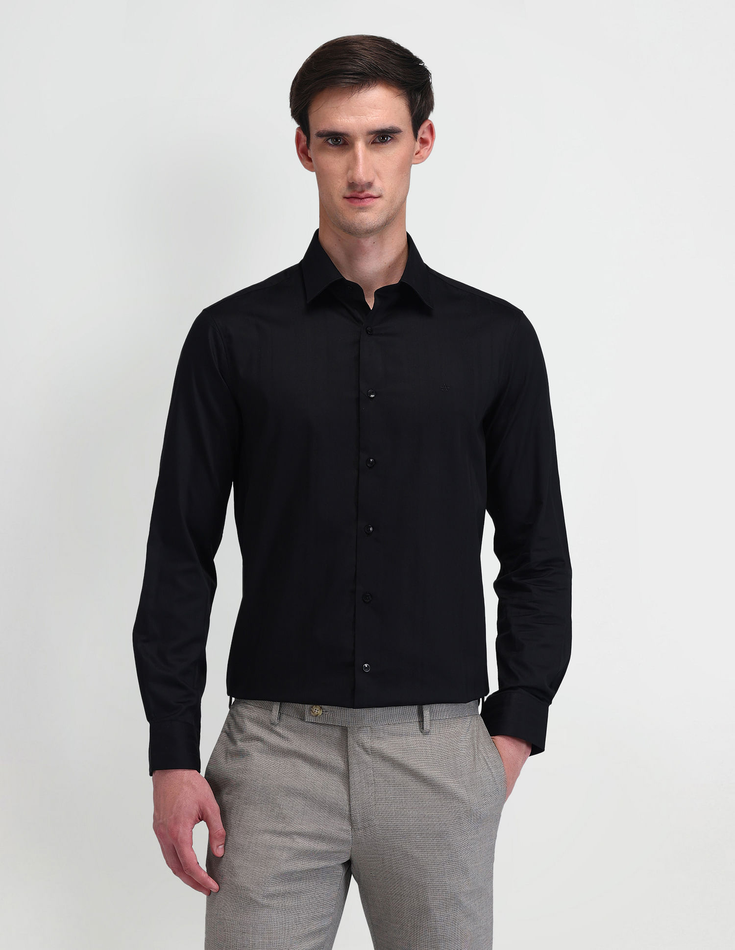 Arrow Brooklyn Fit Textured Shirt