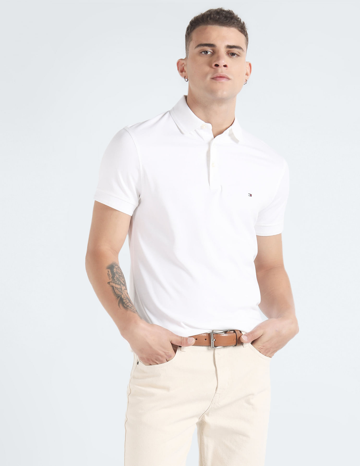 Buy Tommy Hilfiger Slim Fit Sustainable Polo Shirt - NNNOW.com