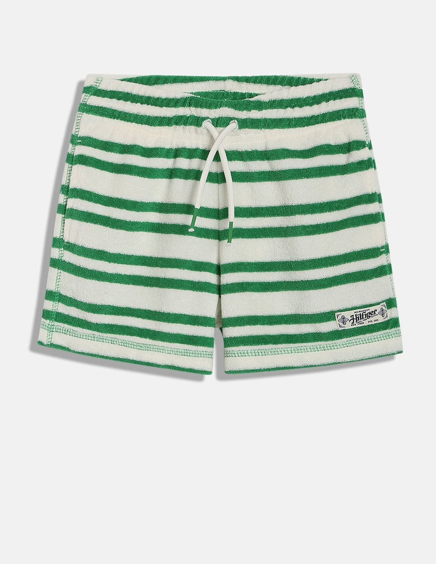 Tommy Hilfiger Kids Girls Striped Relaxed-Fit Cotton Shorts