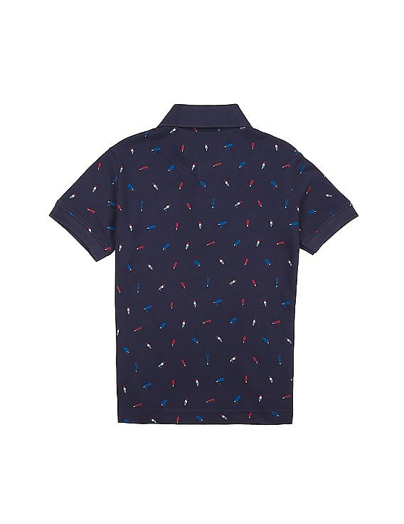 U.S. Polo Assn. Kids Boys Popsicle Print Polo Shirt