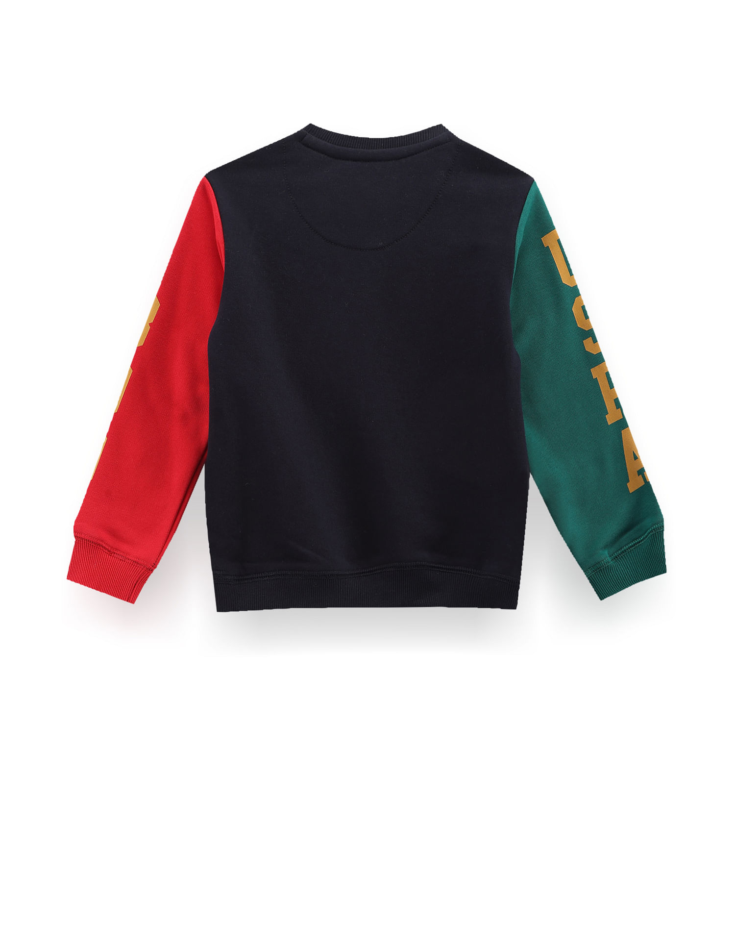 U.S. Polo Assn. Kids Boys Colour Block Sweatshirt