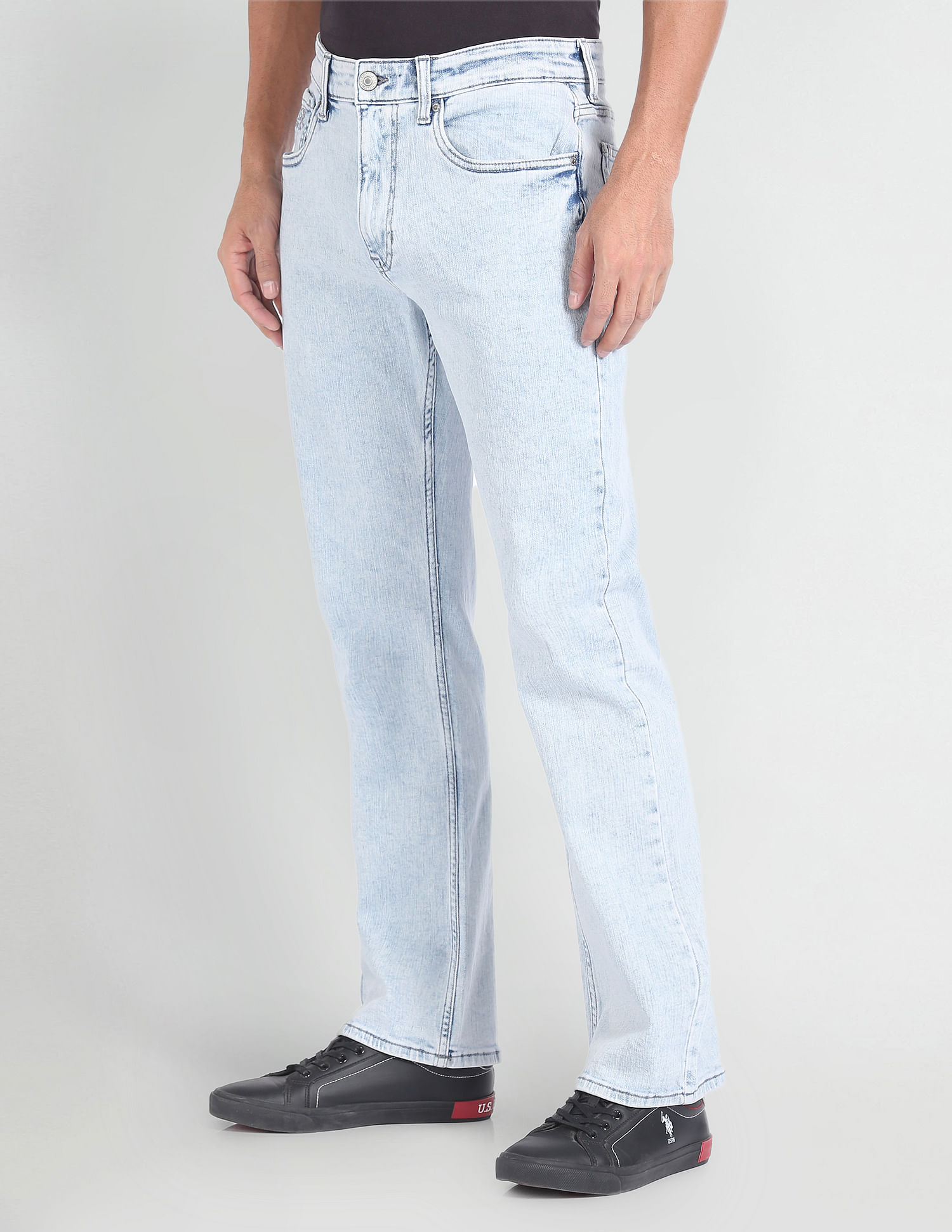 U.S. Polo Assn. Denim Co. Connor Bootcut Fit Blue Jeans