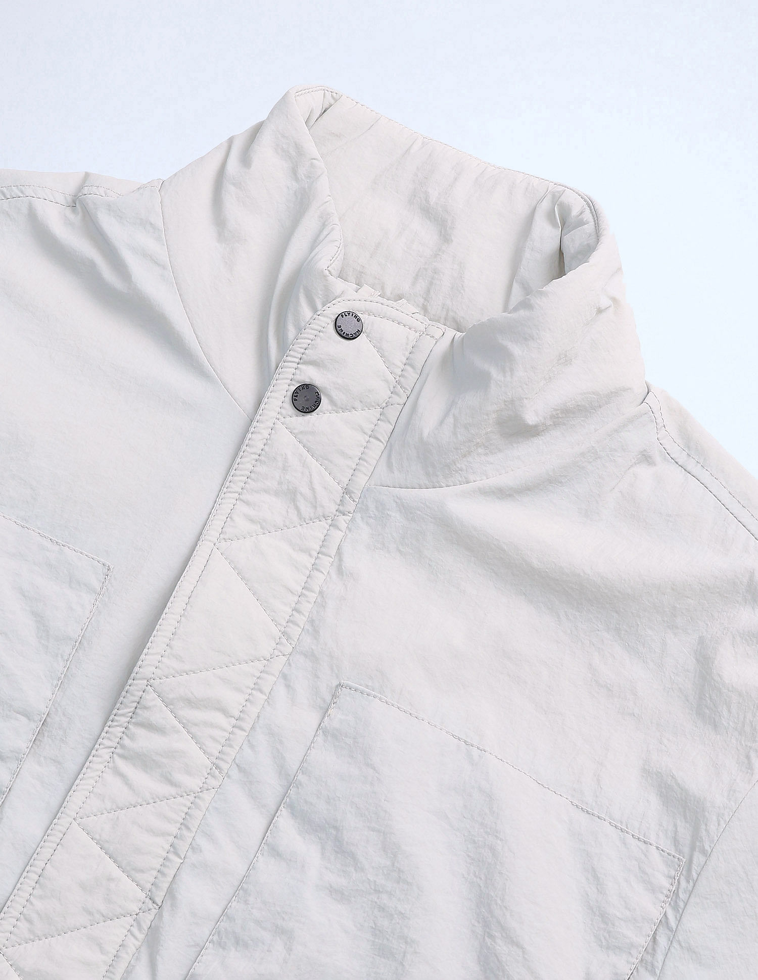 Flying Machine Relaxed Fit Solid Padded Jacket