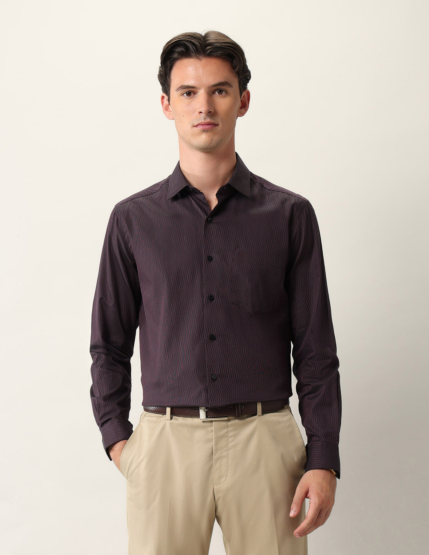 Arrow Liberty Classic Fit Pure Cotton Ceremonial Shirt