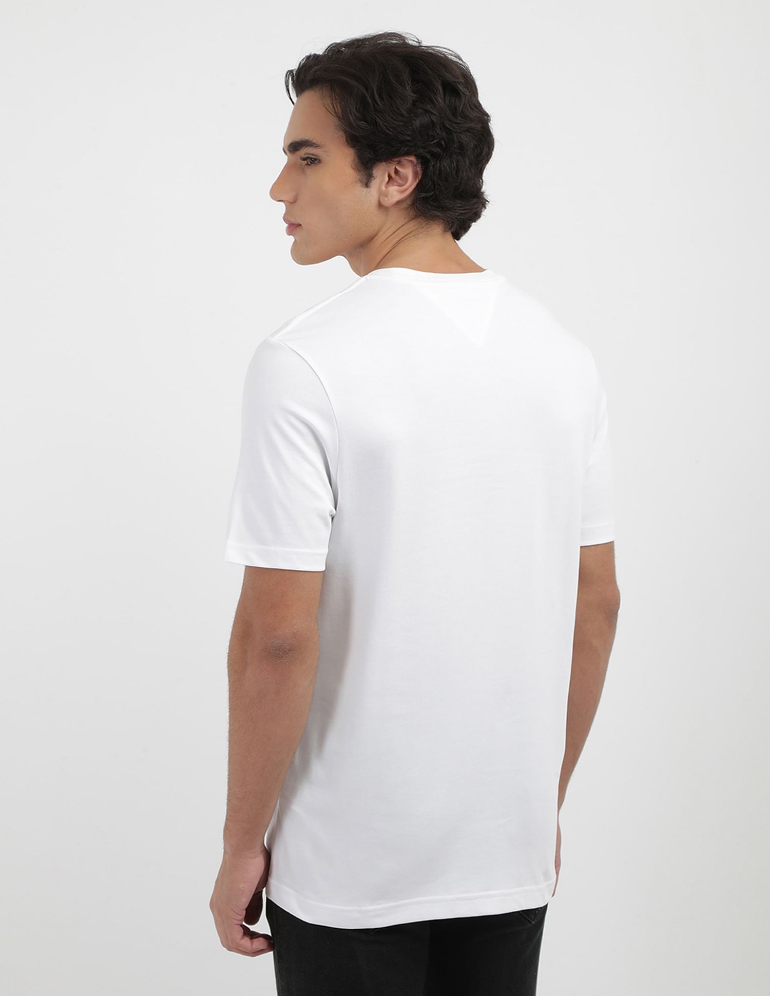 Tommy Hilfiger Vertical Flag Cotton T-Shirt