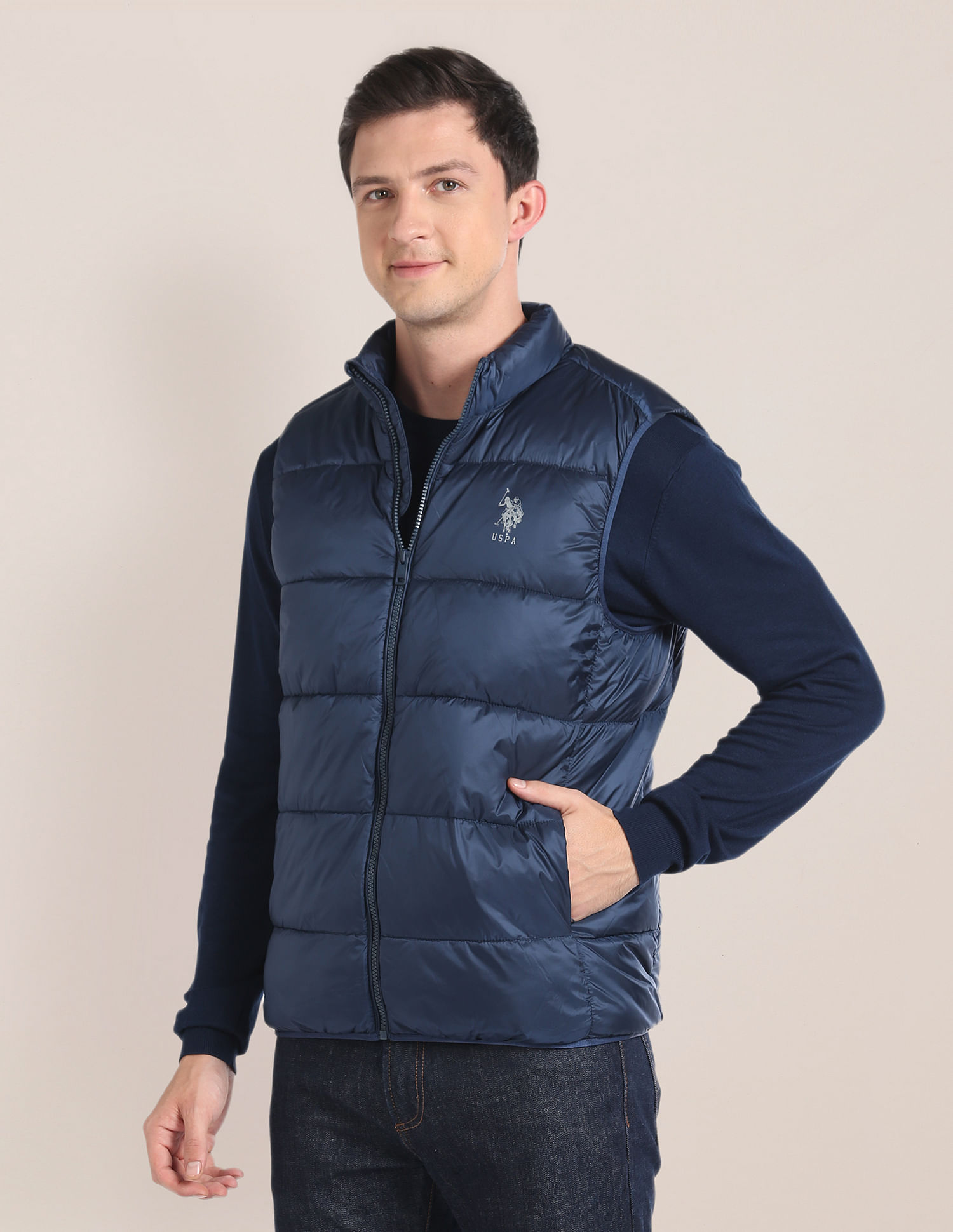 Us polo shop assn puffer vest