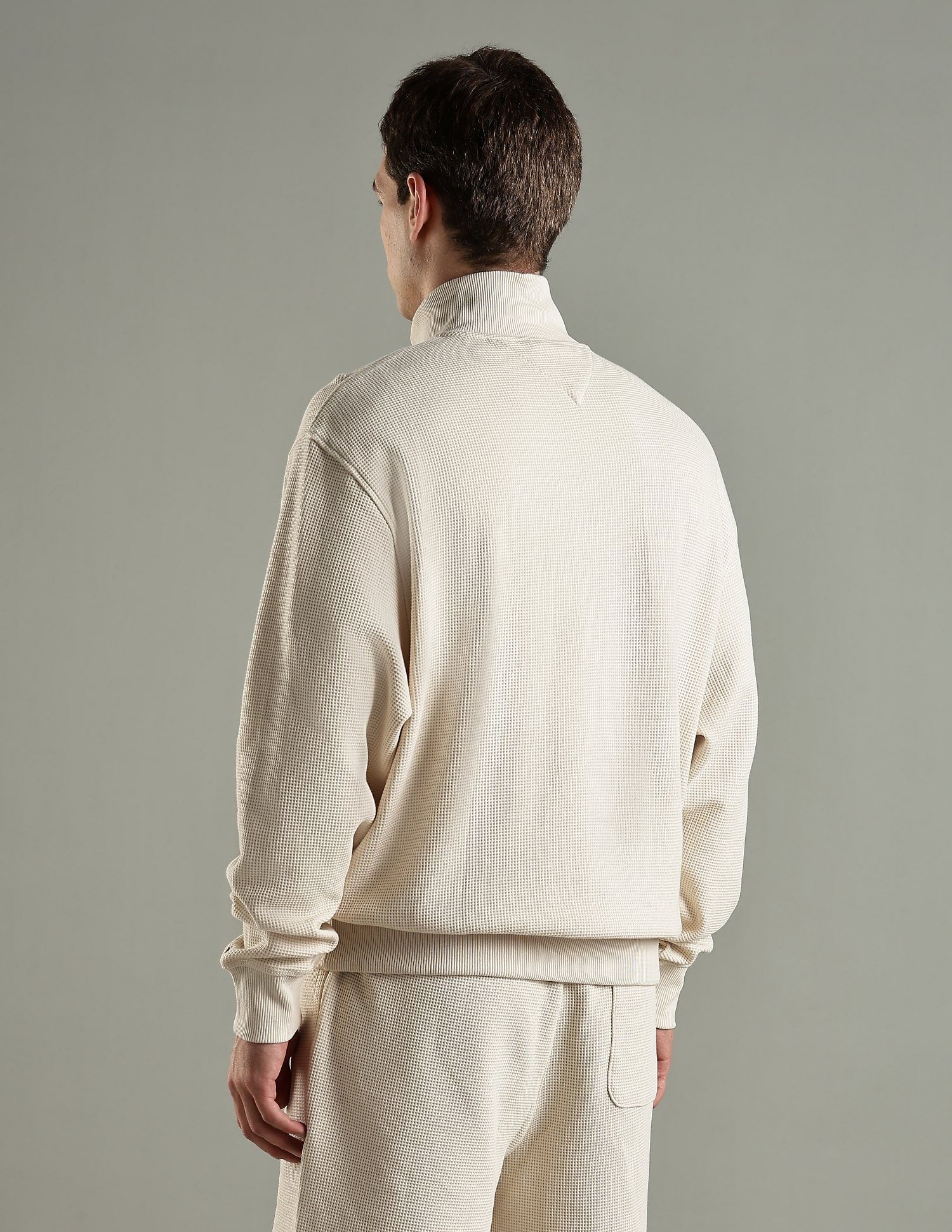 Tommy Hilfiger Texture Relaxed Fit Cotton Sweatshirt