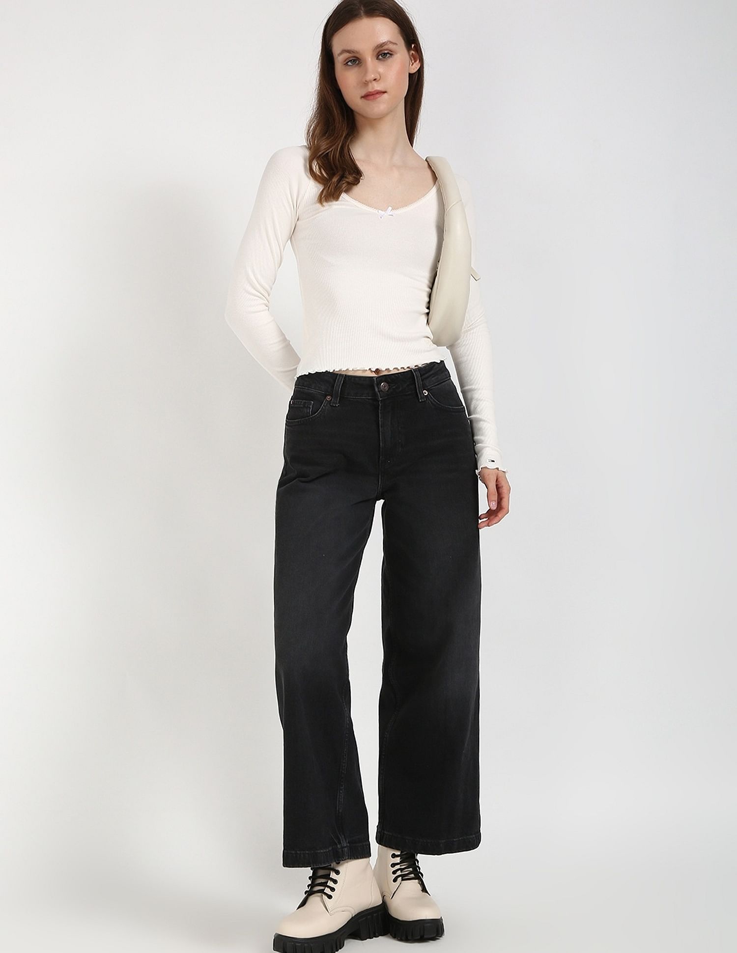 Tommy Hilfiger Slim-Fit Cotton Round Neck Top