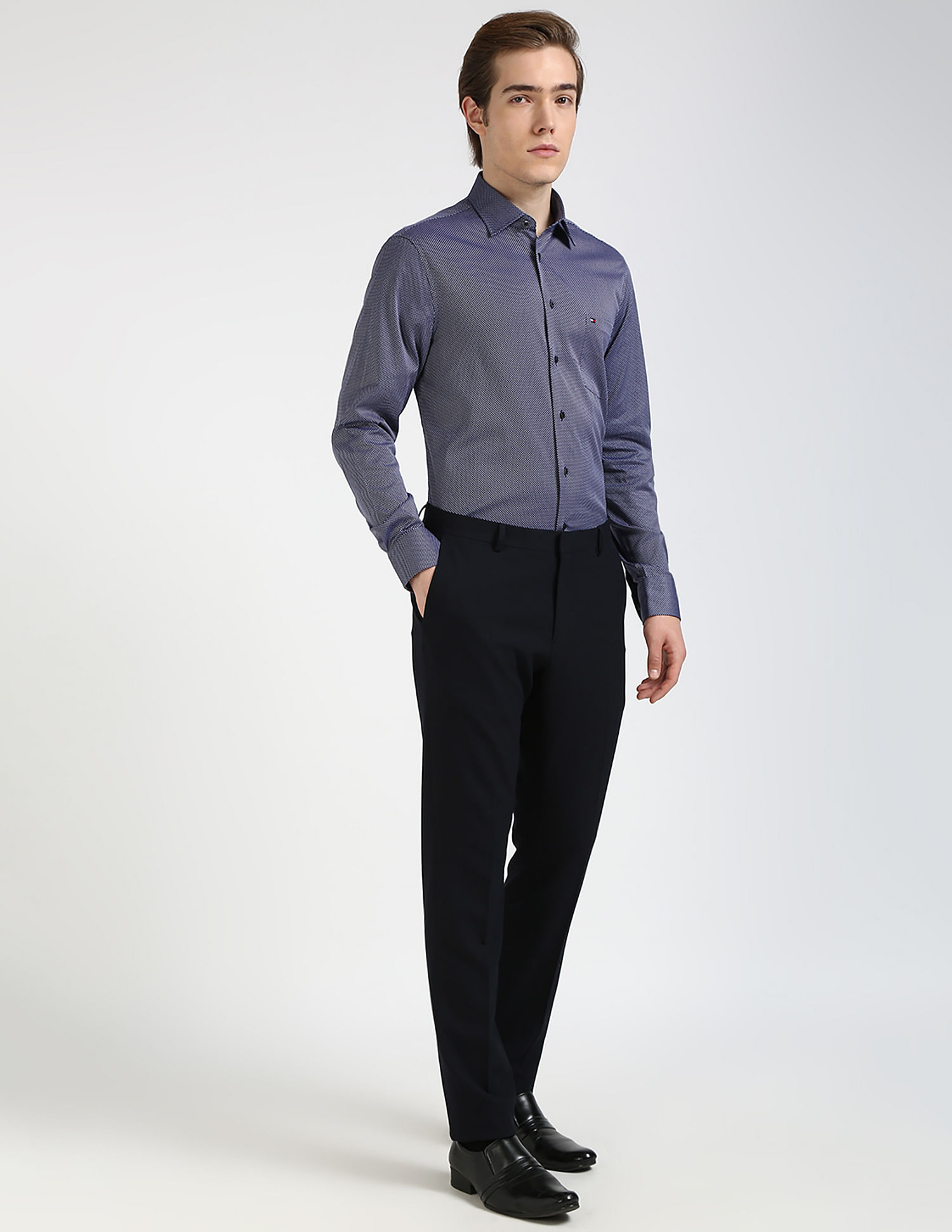 Tommy Hilfiger Dot Dobby Regular Fit Shirt