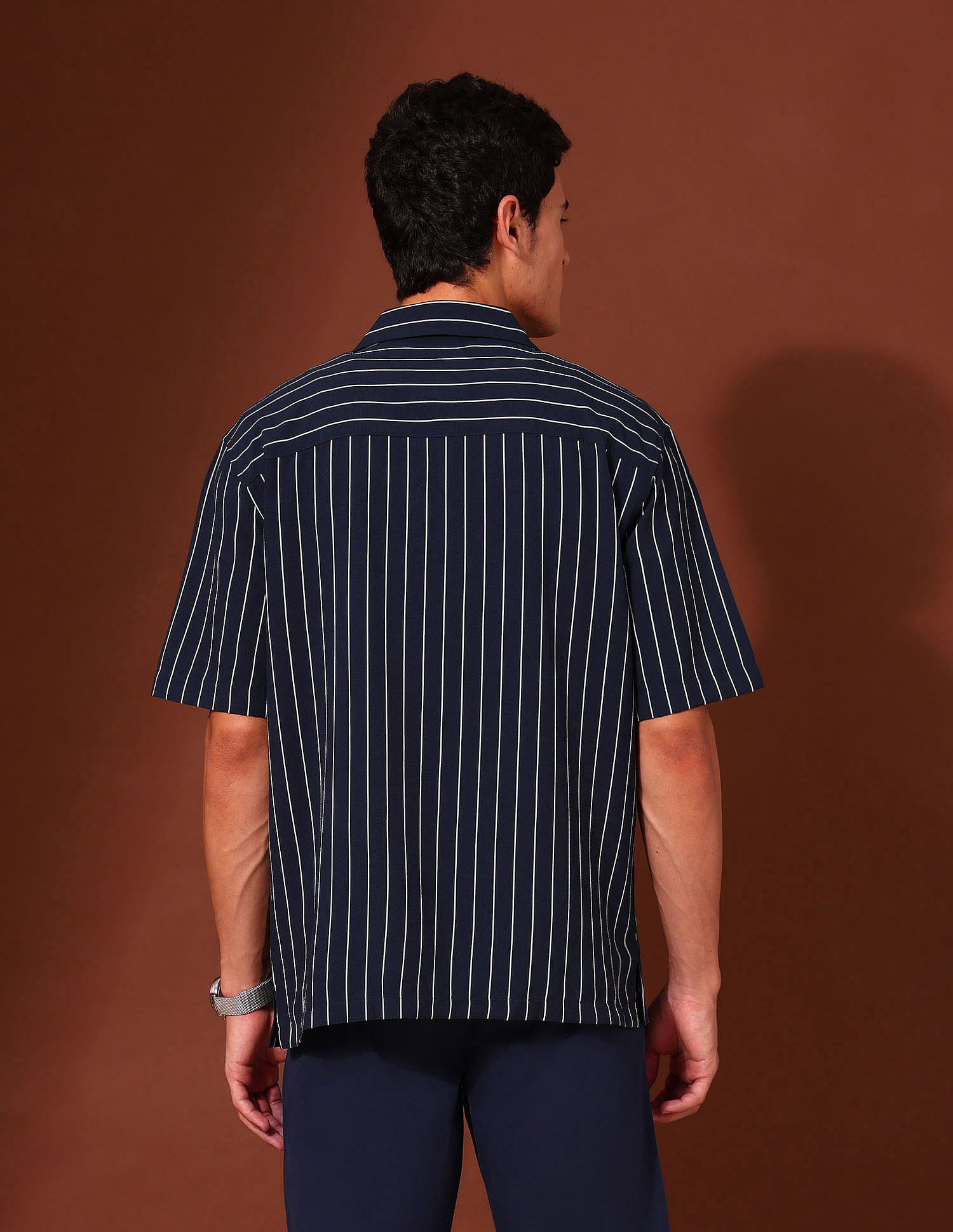 U.S. Polo Assn. Vertical Striped Tailored Fit Shirt
