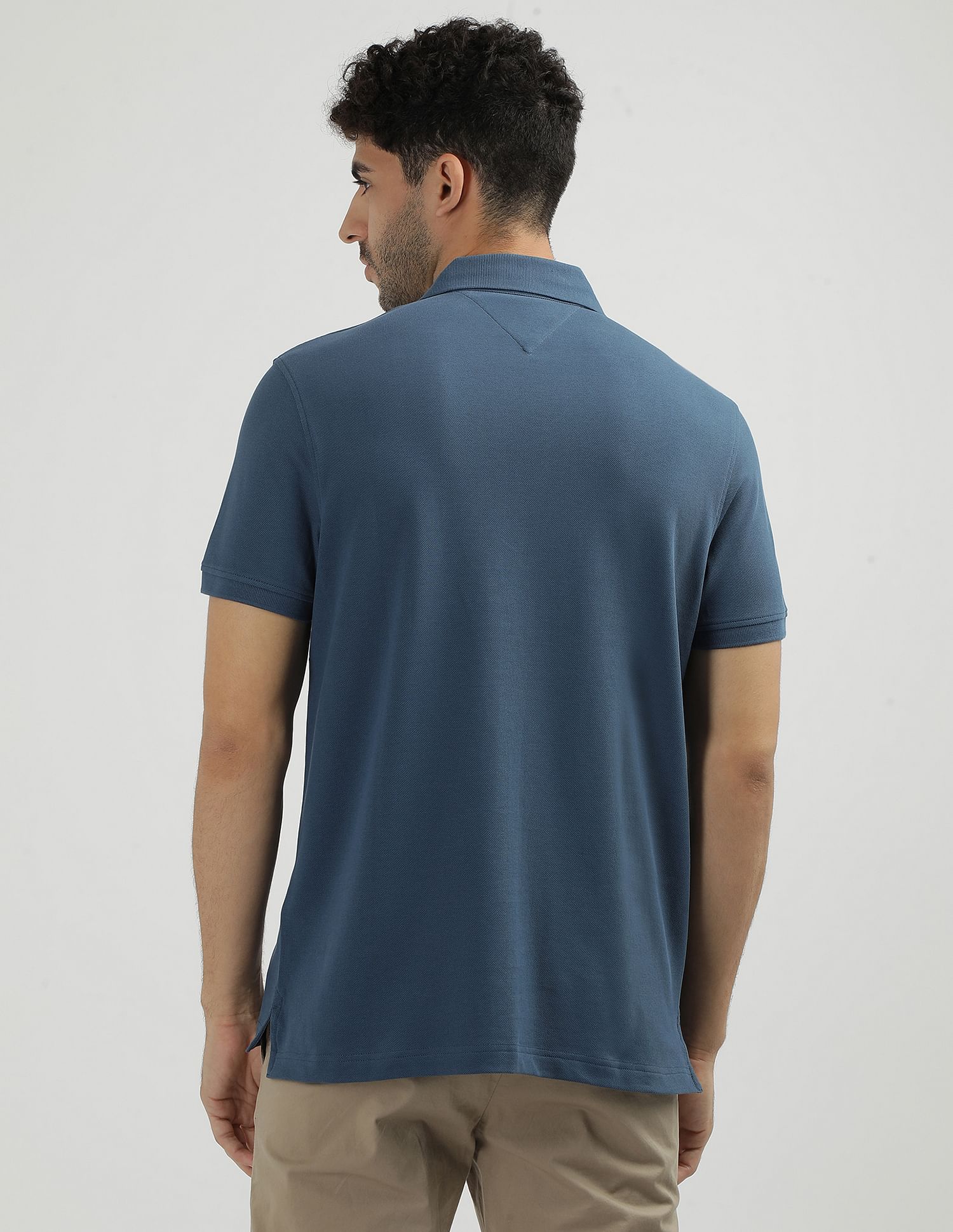 Tommy Hilfiger Solid Slim Fit Polo Shirt