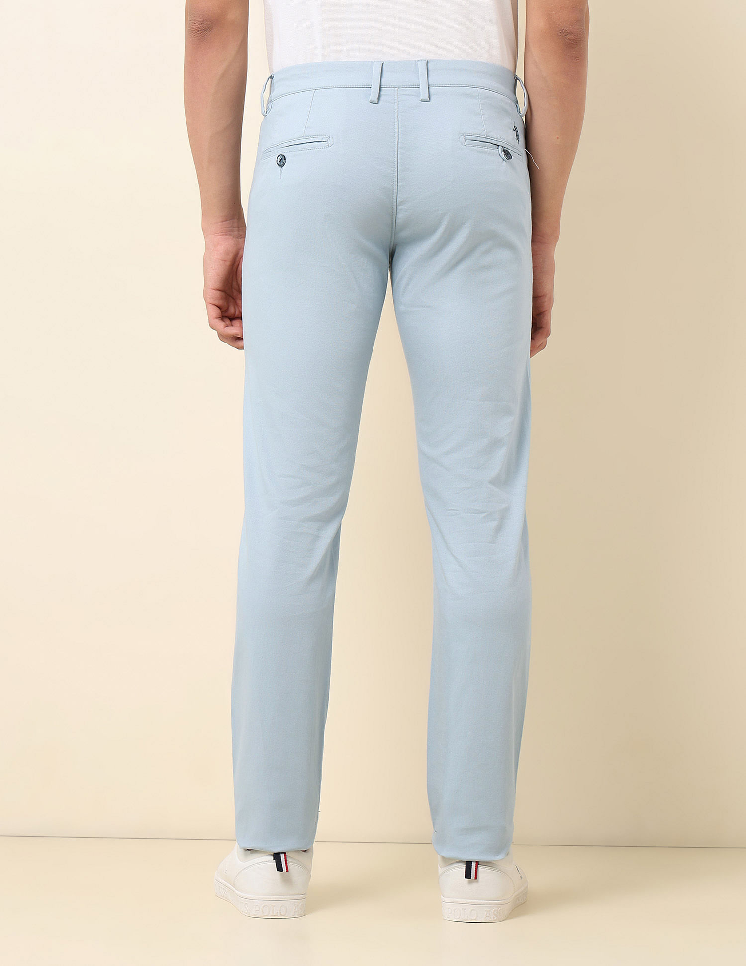 U.S. Polo Assn. Dobby Denver Slim Fit Trousers