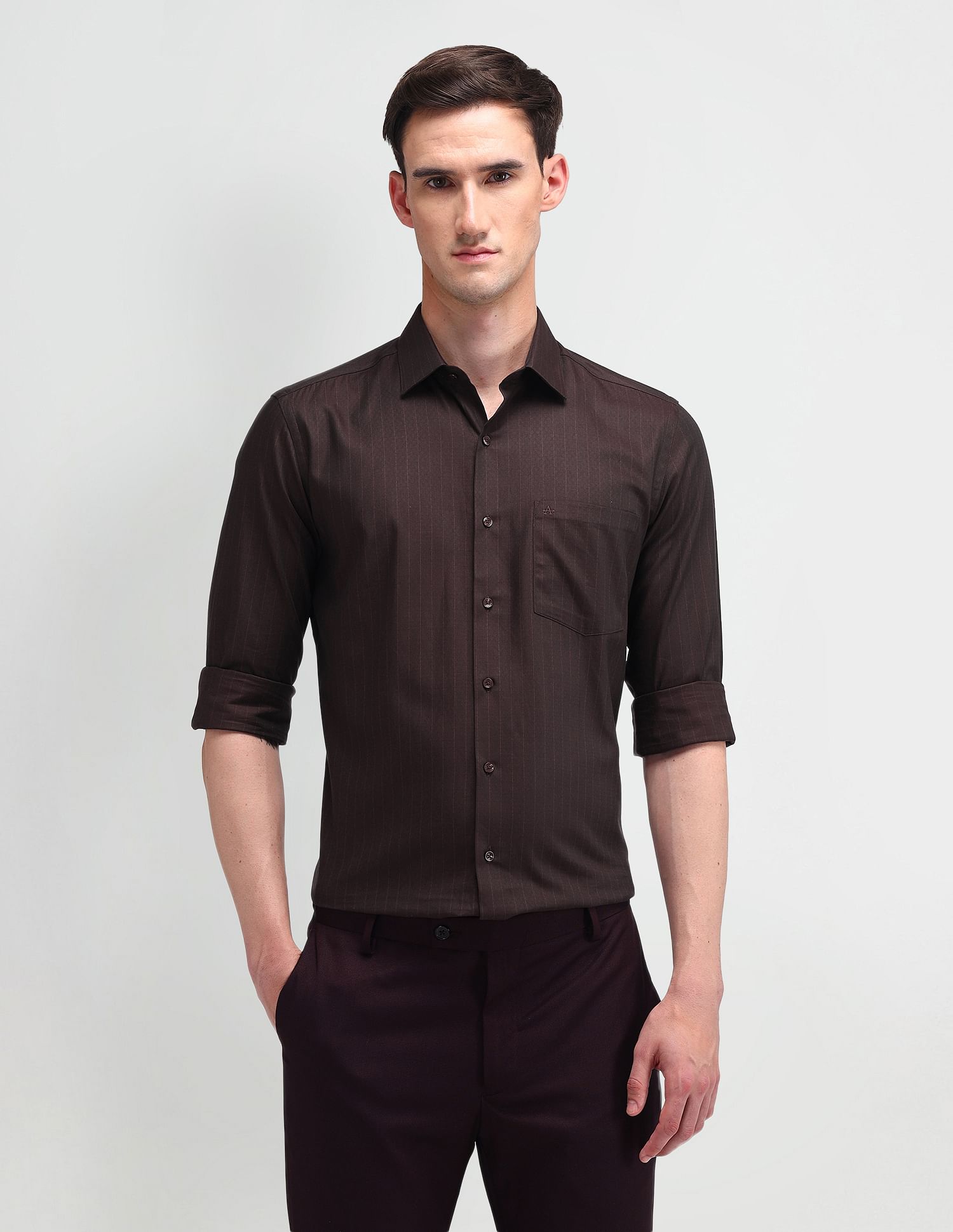 Arrow Liberty Classic Fit Textured Shirt