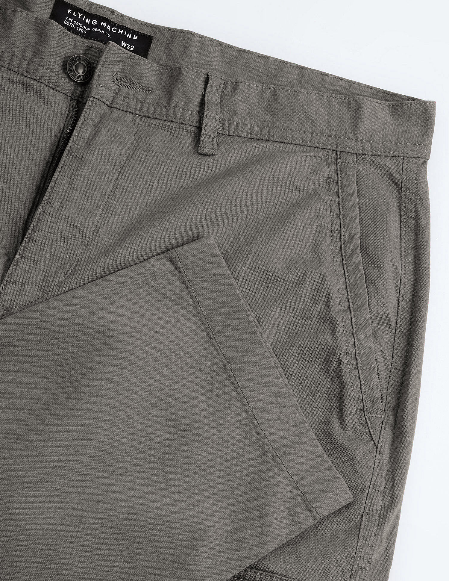 Flying Machine Solid Cargo Trousers