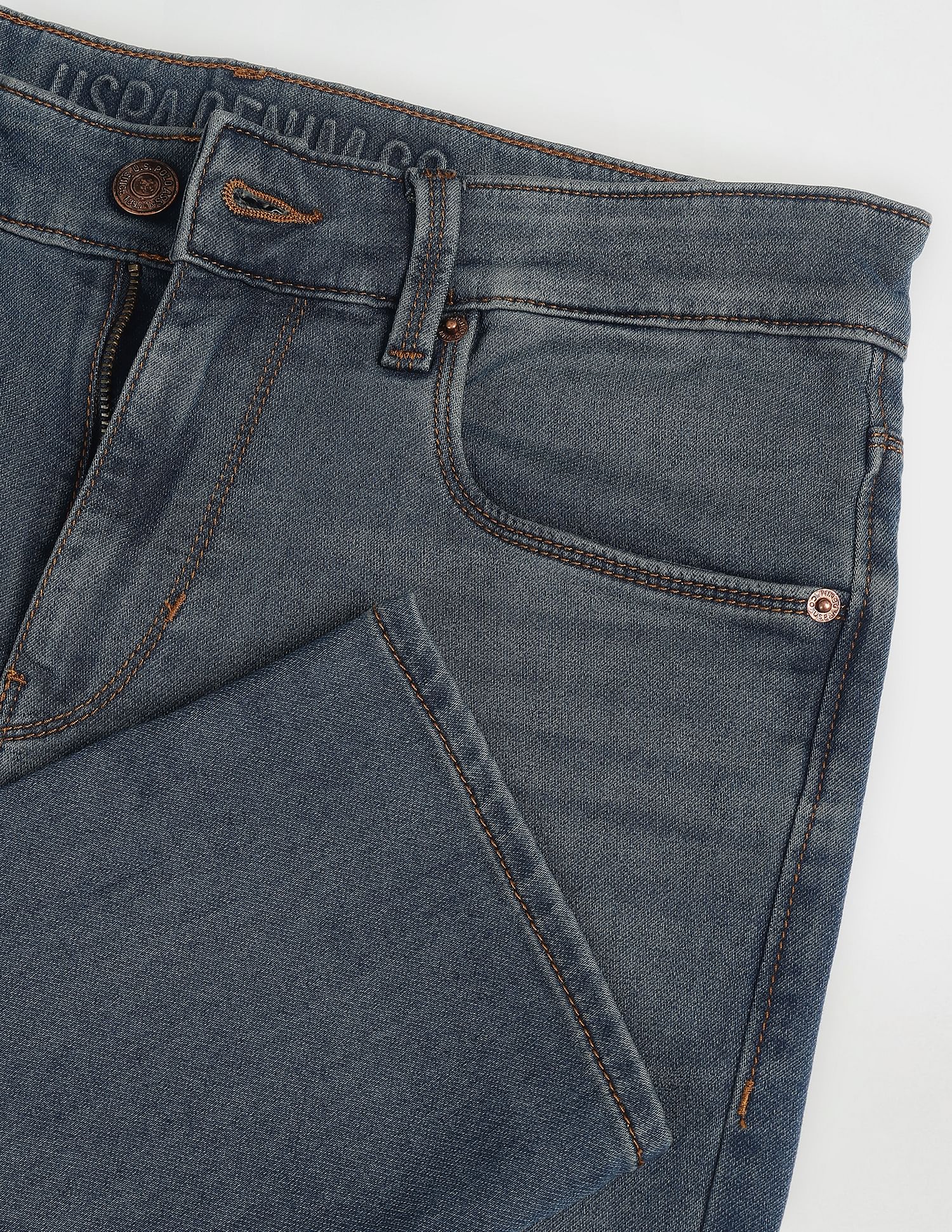 U.S. Polo Assn. Denim Co. Regallo Skinny Fit Blue Jeans