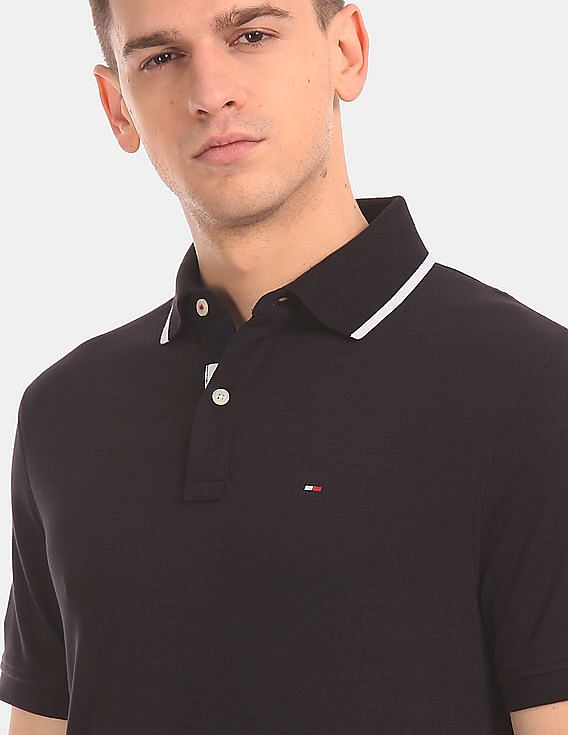 Choose SZ/color Details about   Tommy Hilfiger Men's Adaptive Polo Shirt Custom Fi