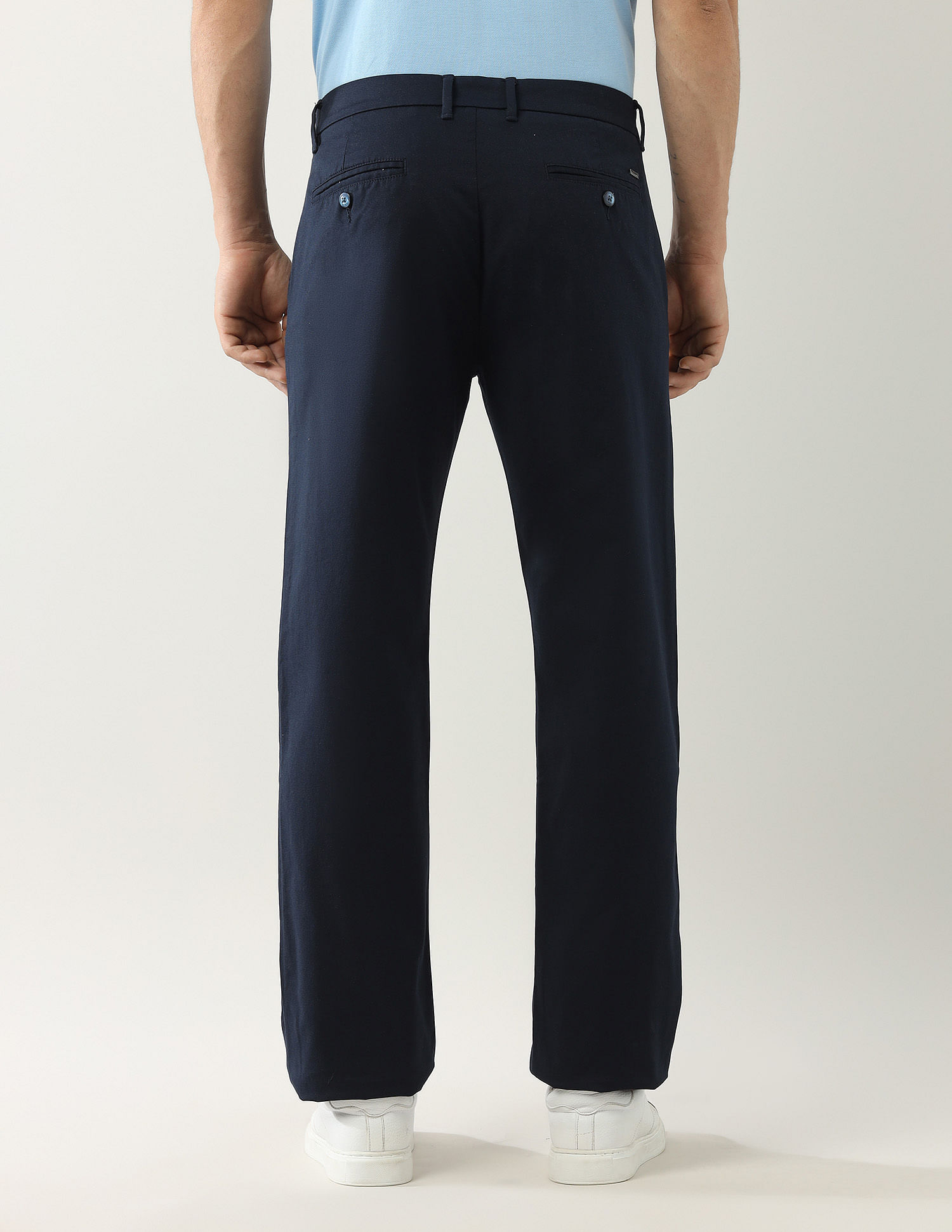 Arrow Sport Mid Rise Autopress Flx Trousers