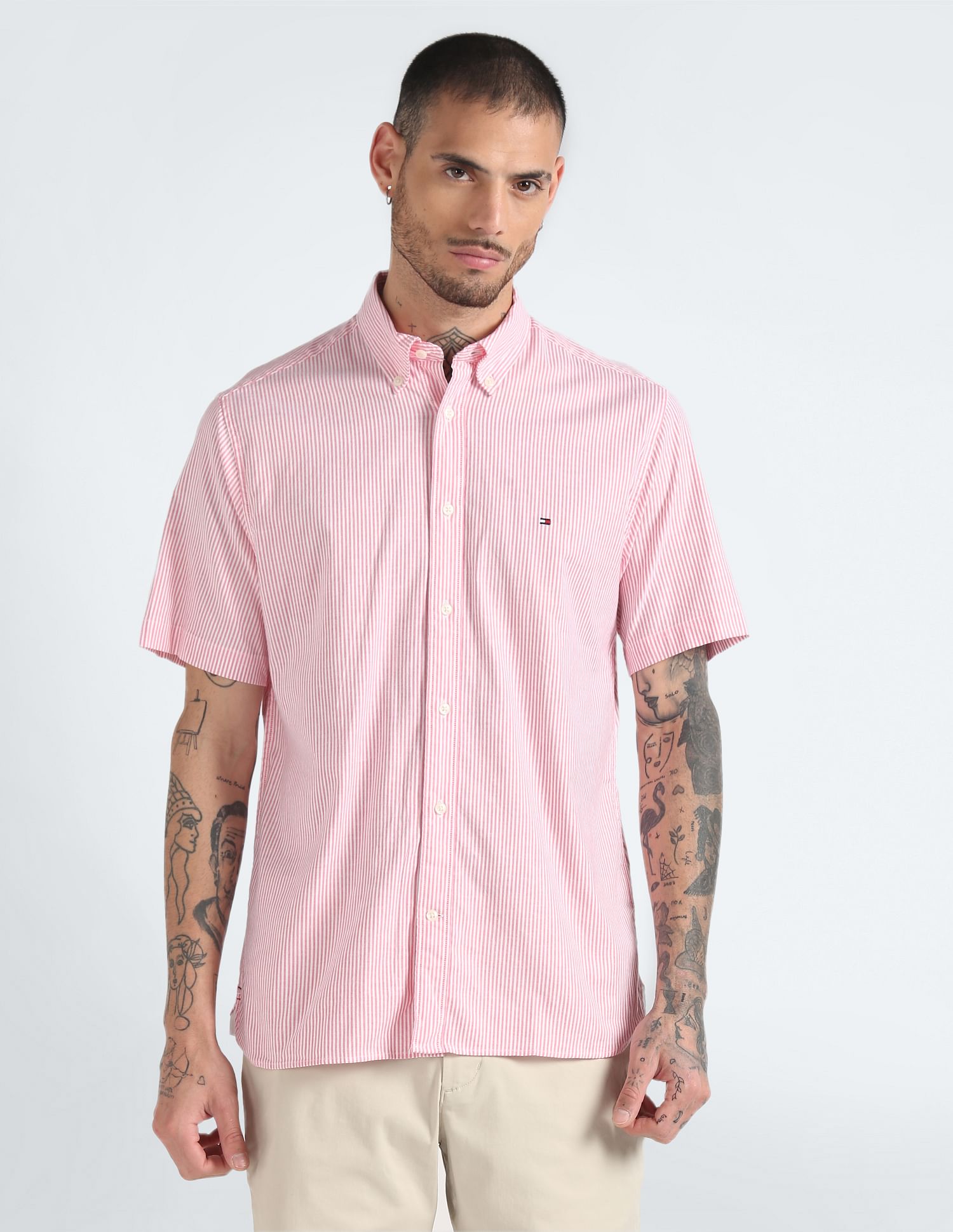 Tommy Hilfiger 1985 Vertical Stripe Oxford Shirt