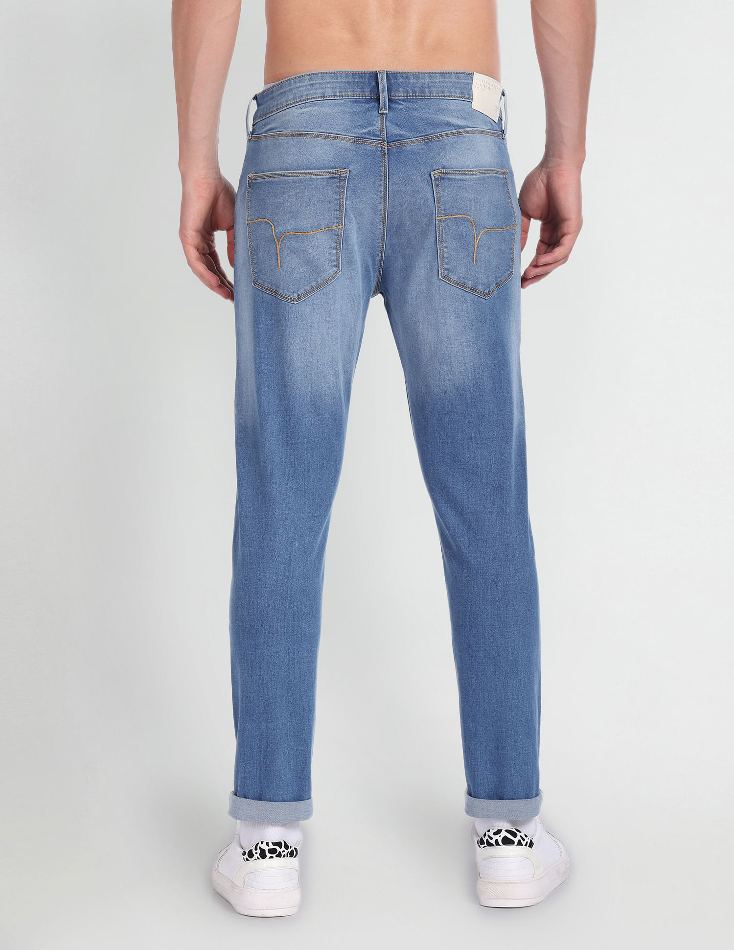 Flying Machine Slim Tapered Stone Wash Jeans