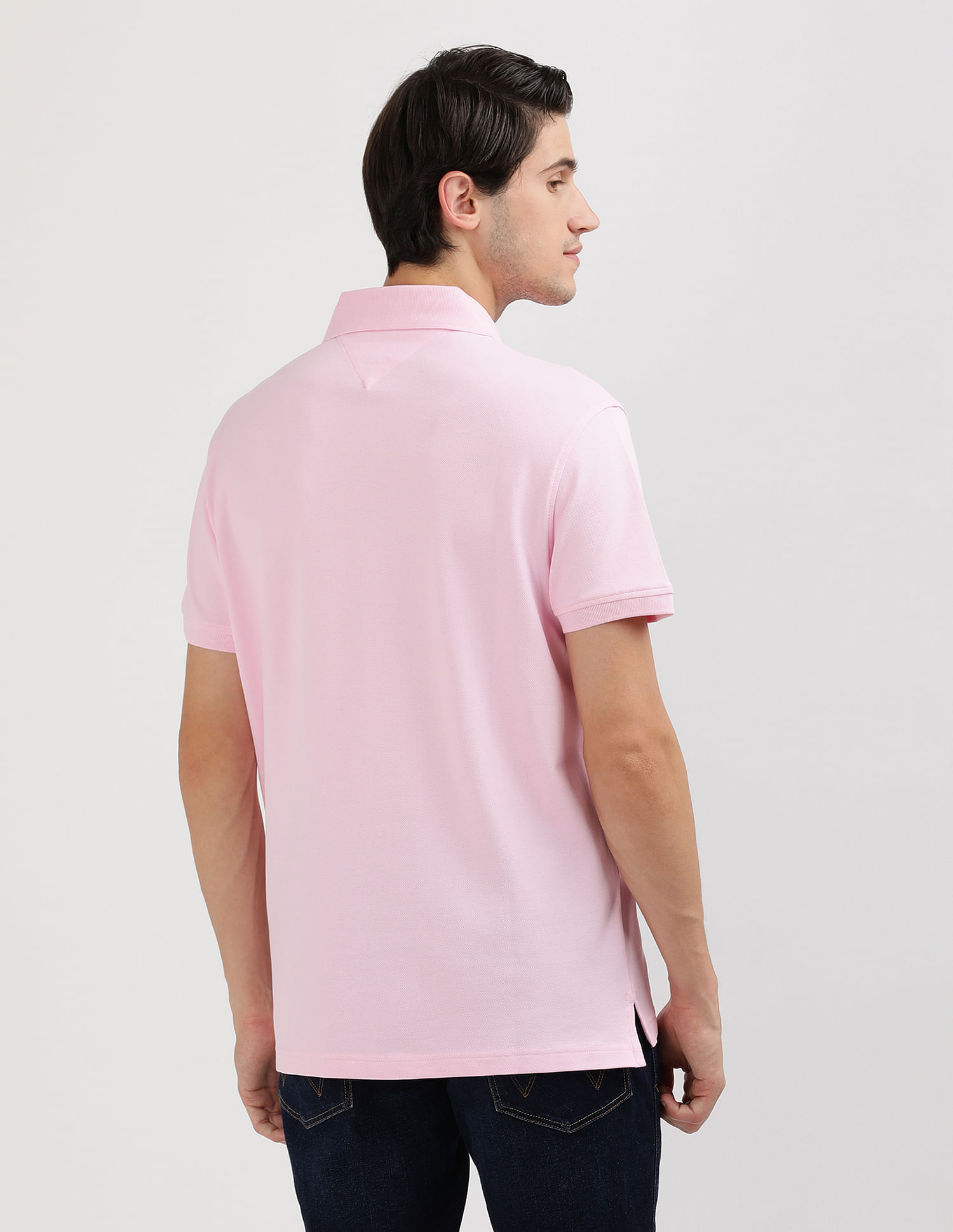 Tommy Hilfiger Organic Cotton Solid Polo Shirt